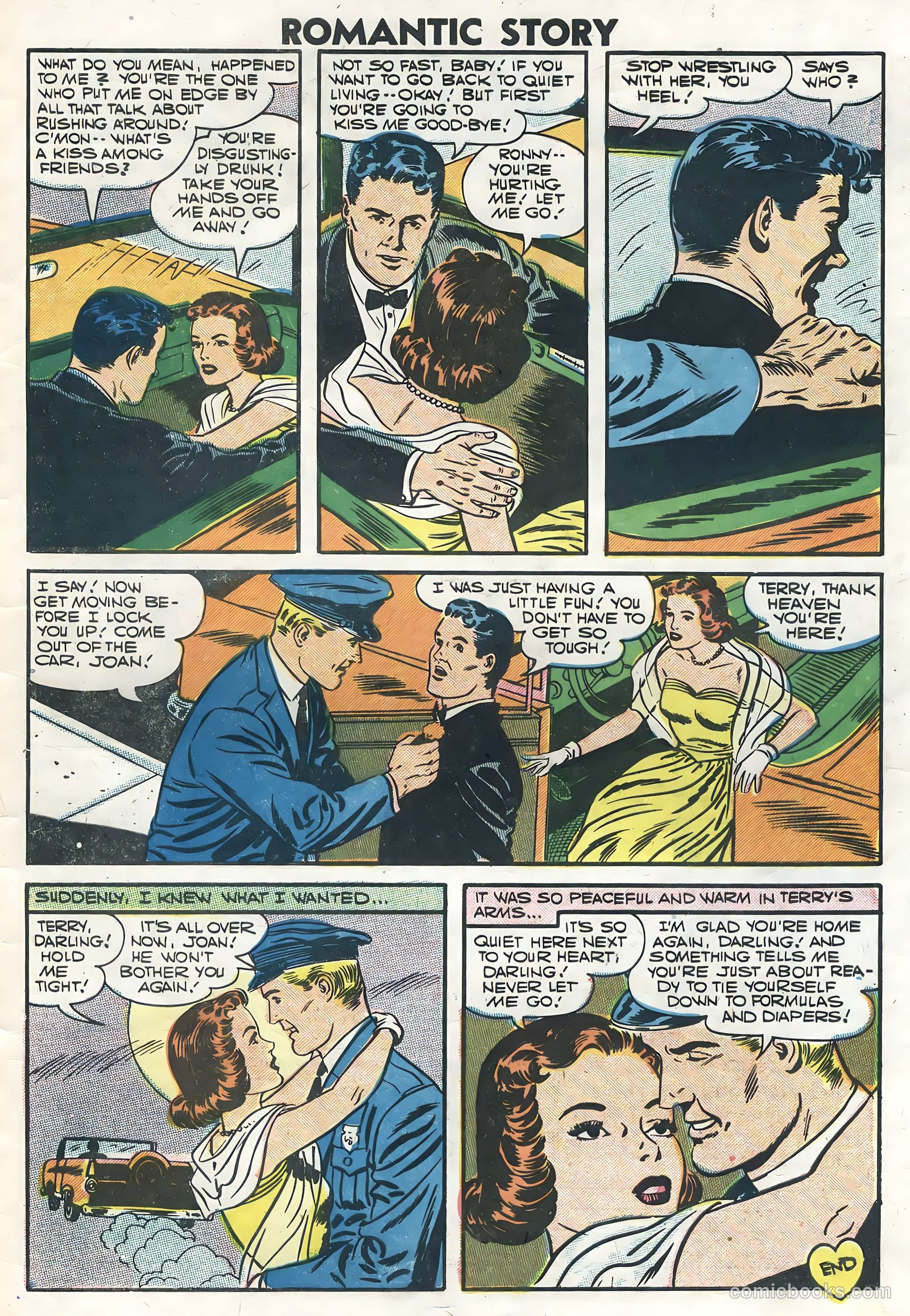 Romantic Story #36 (1957) — page 33 of 36
