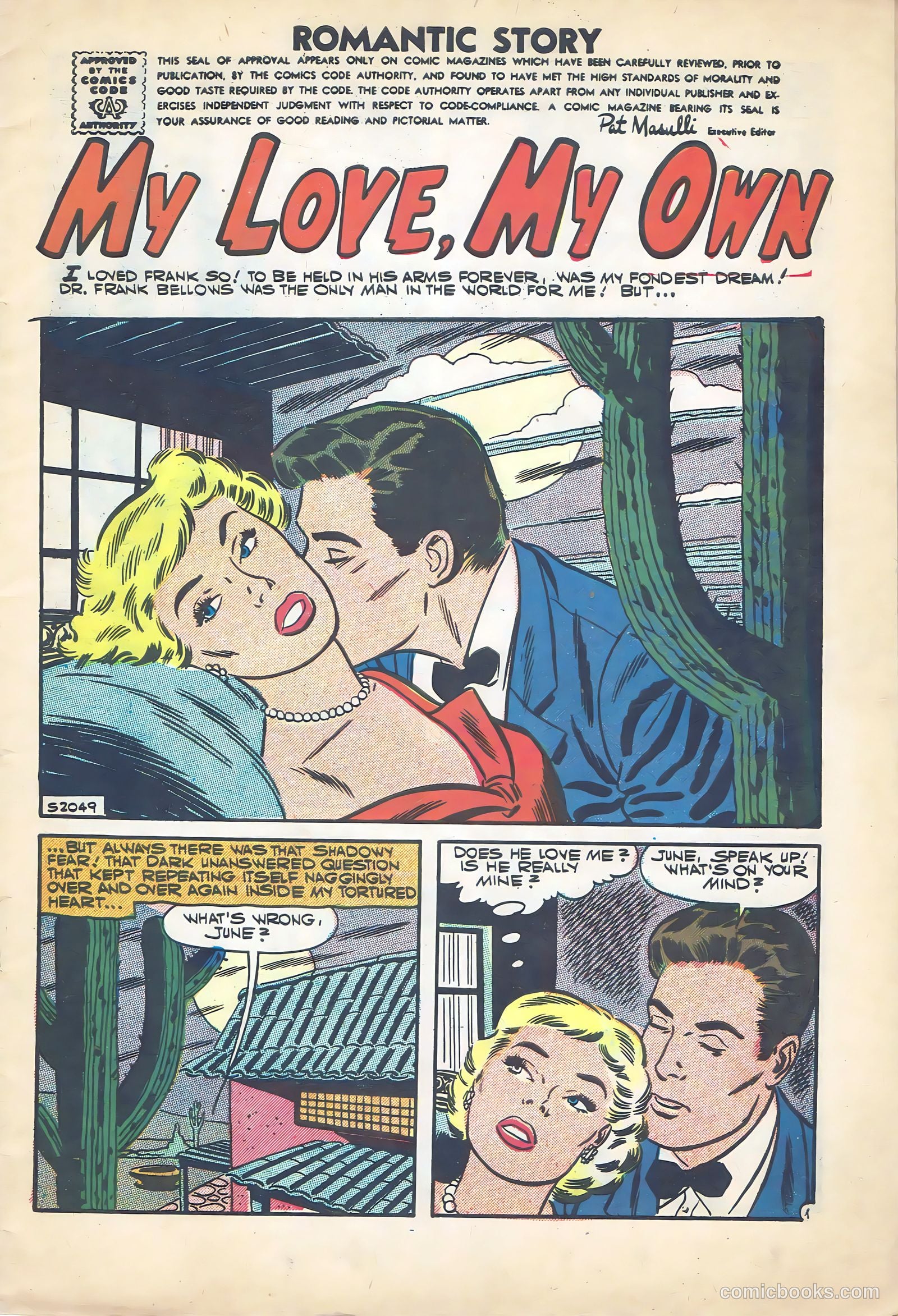 Romantic Story #37 (1957) — page 3 of 36