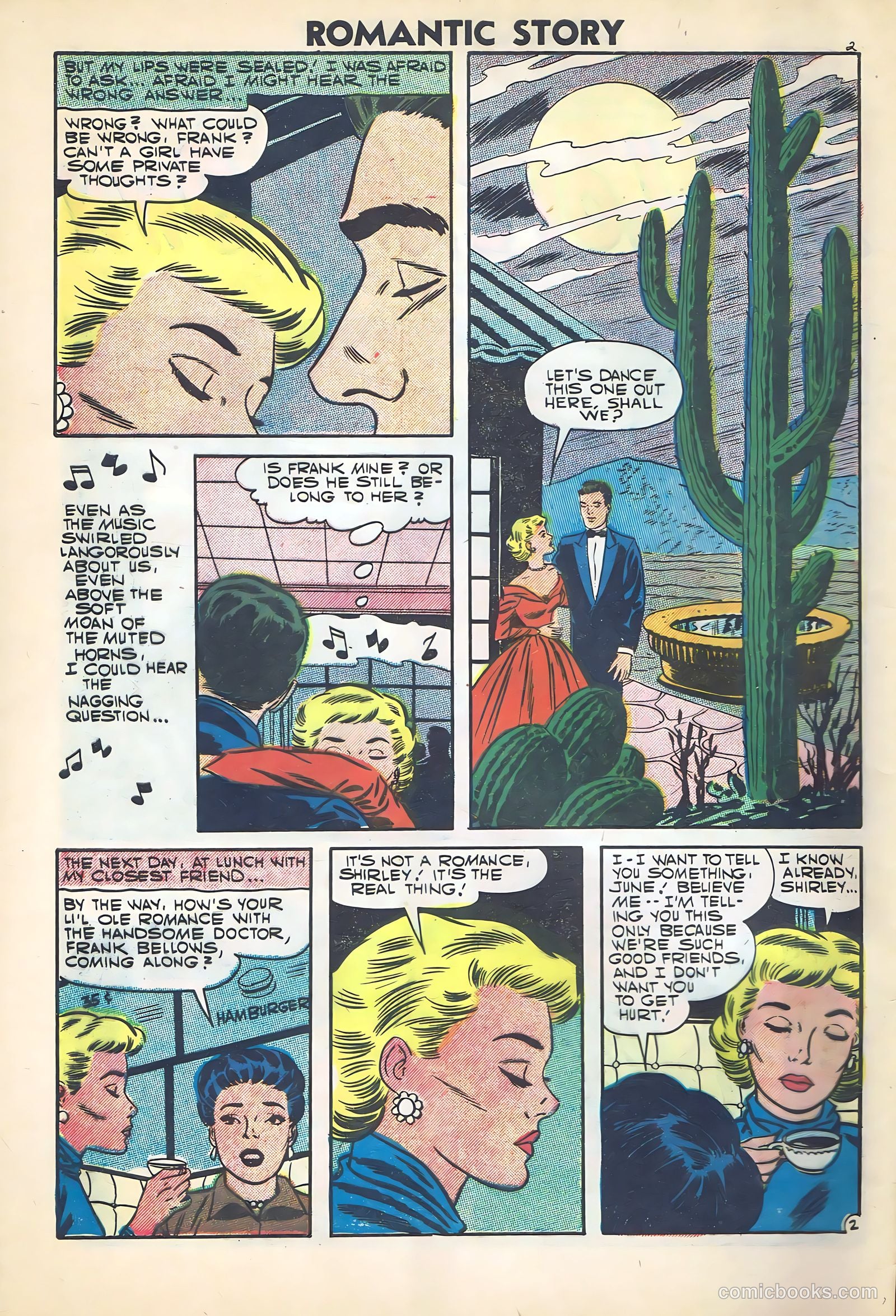 Romantic Story #37 (1957) — page 4 of 36