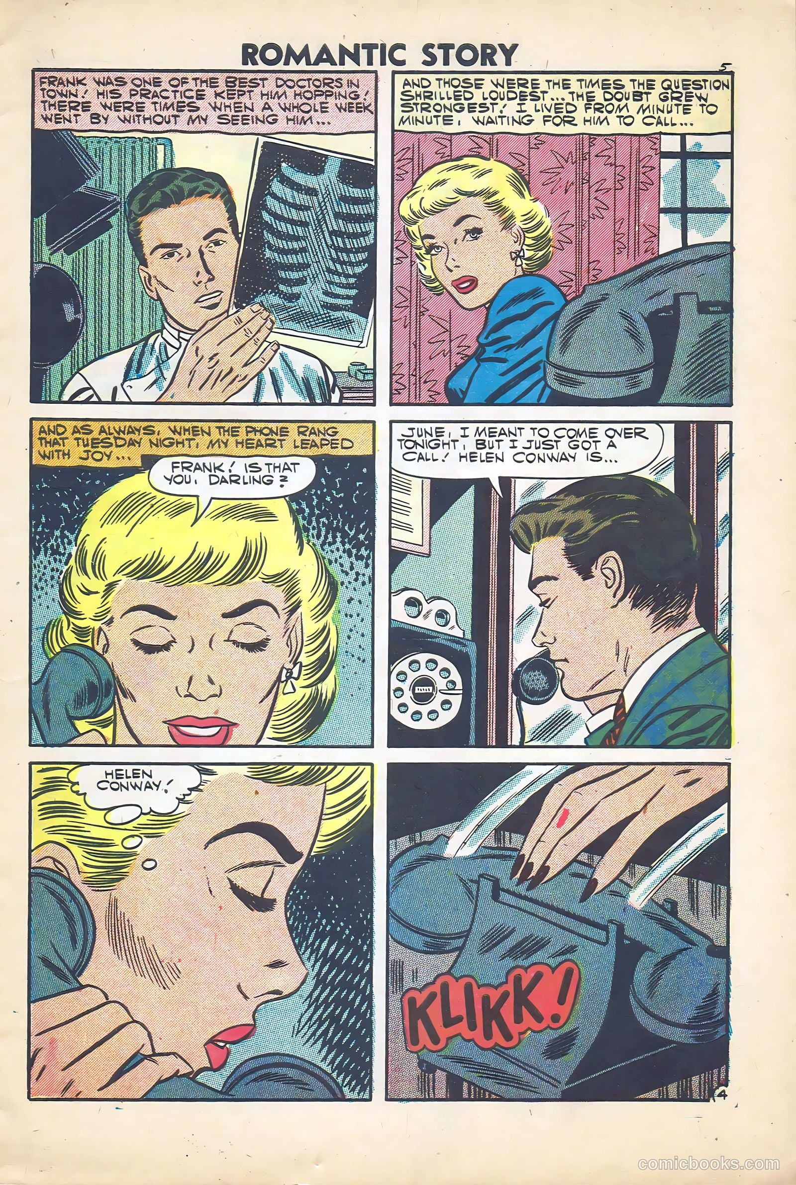 Romantic Story #37 (1957) — page 7 of 36