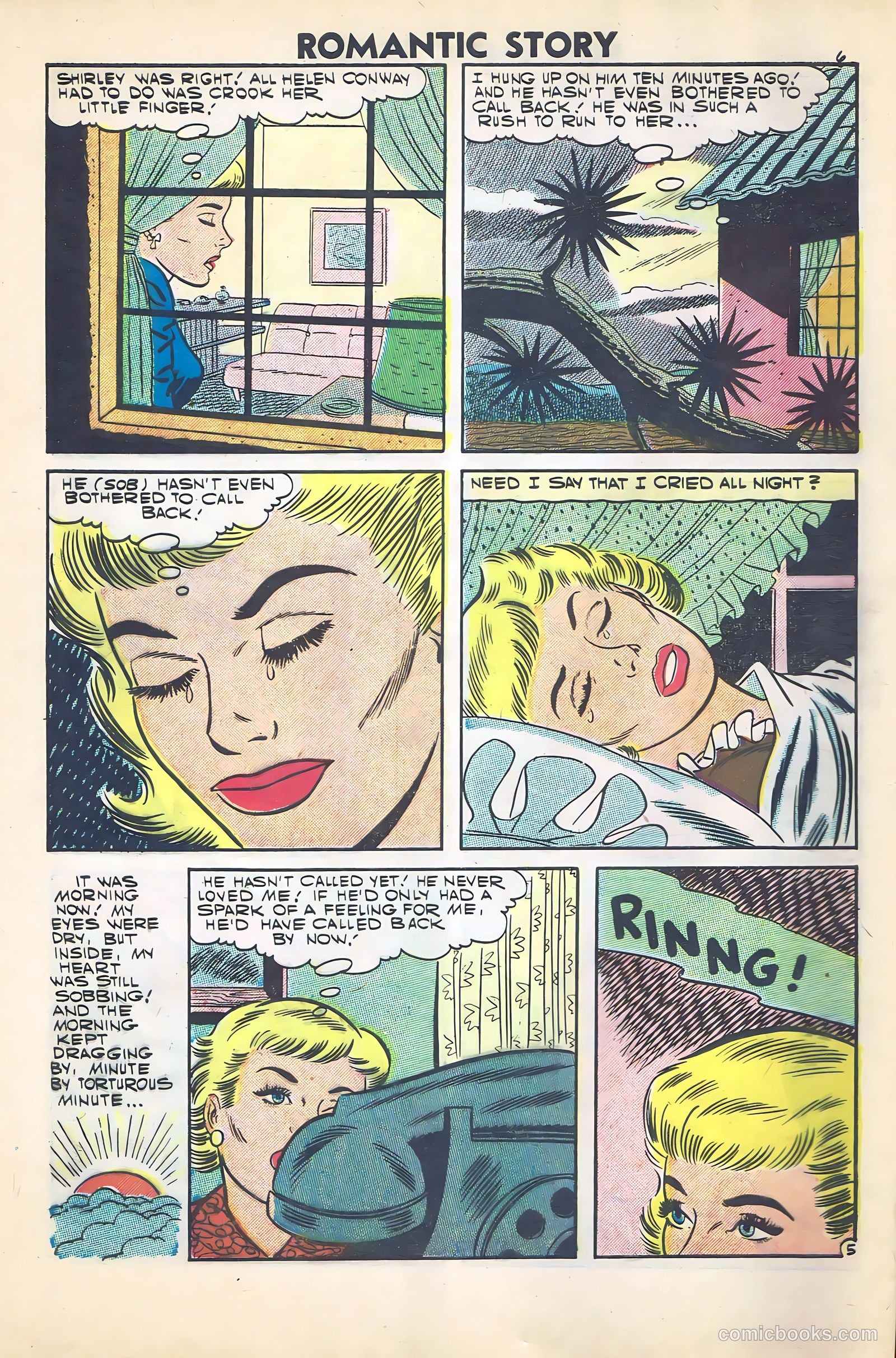 Romantic Story #37 (1957) — page 8 of 36