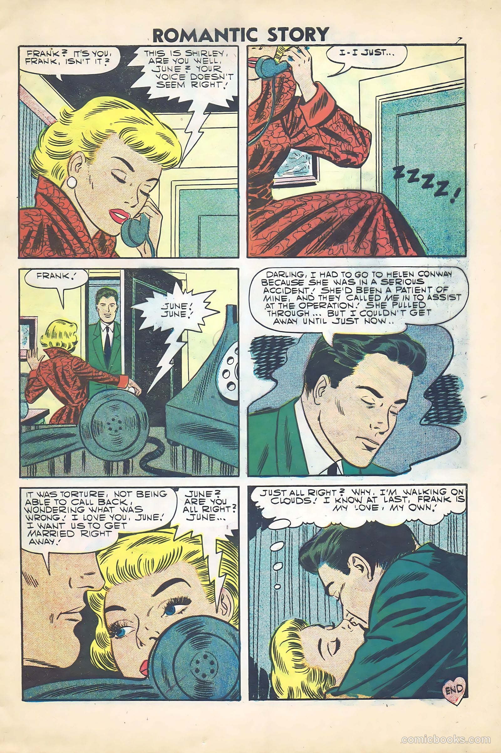 Romantic Story #37 (1957) — page 9 of 36