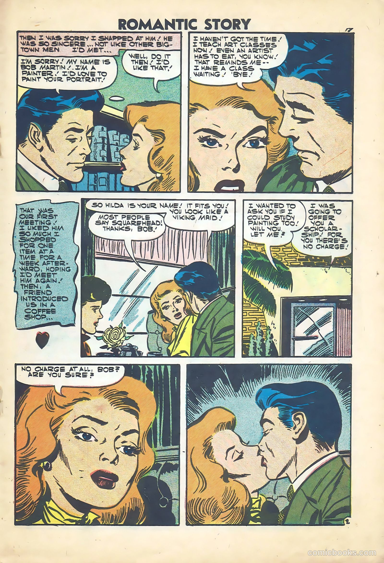 Romantic Story #37 (1957) — page 19 of 36