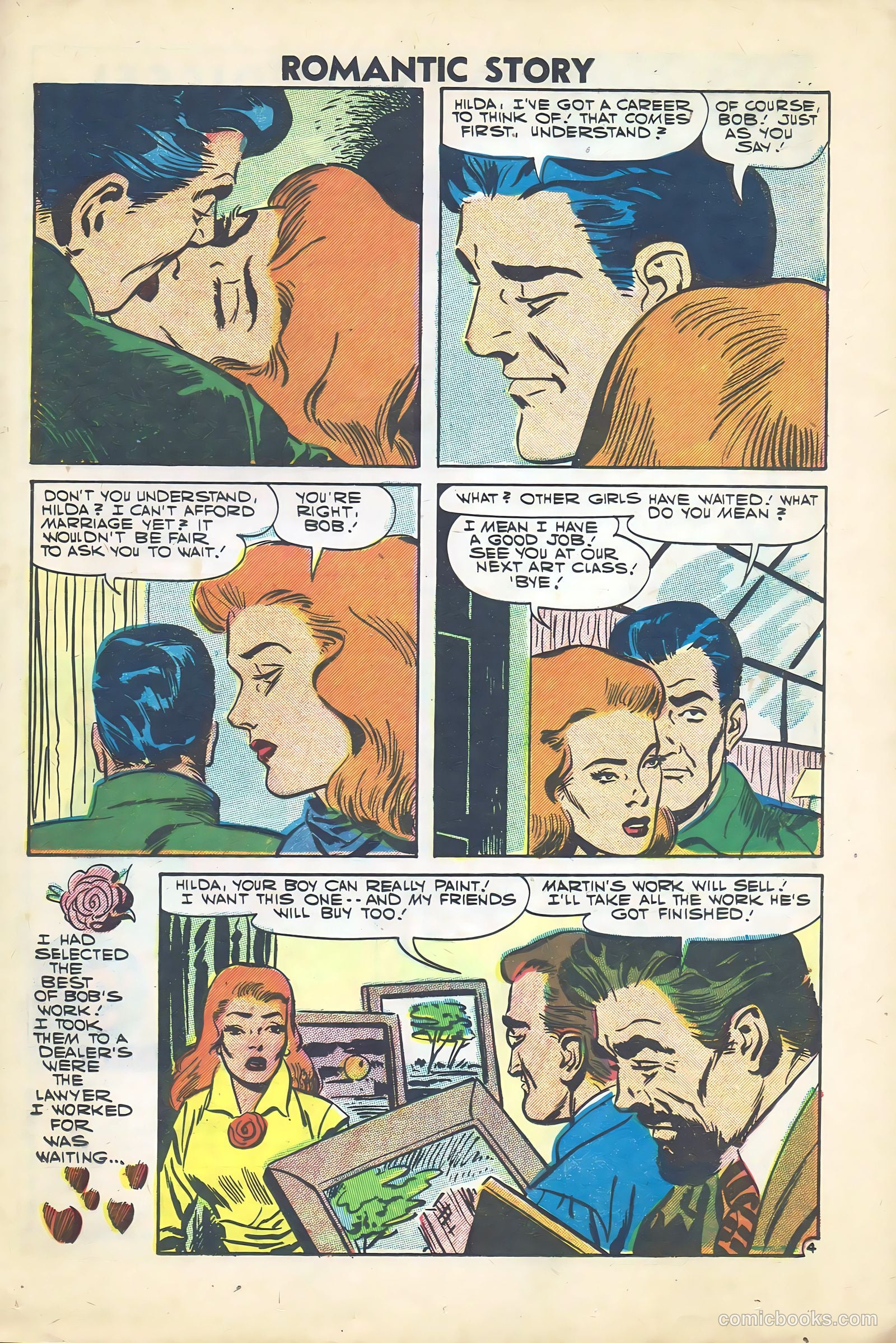 Romantic Story #37 (1957) — page 21 of 36