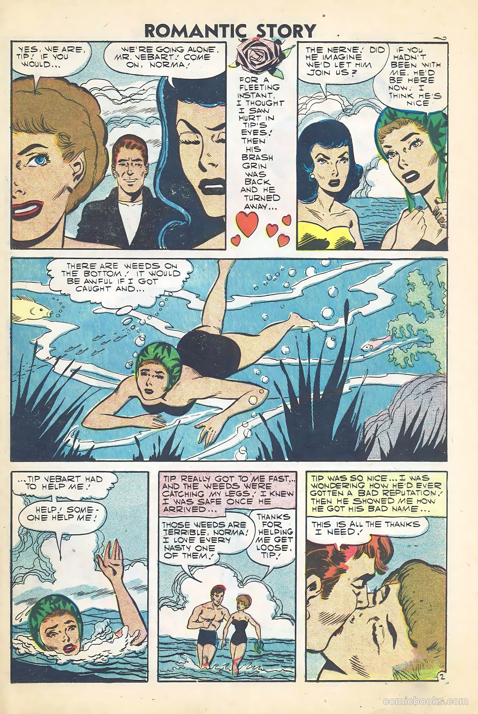 Romantic Story #37 (1957) — page 25 of 36