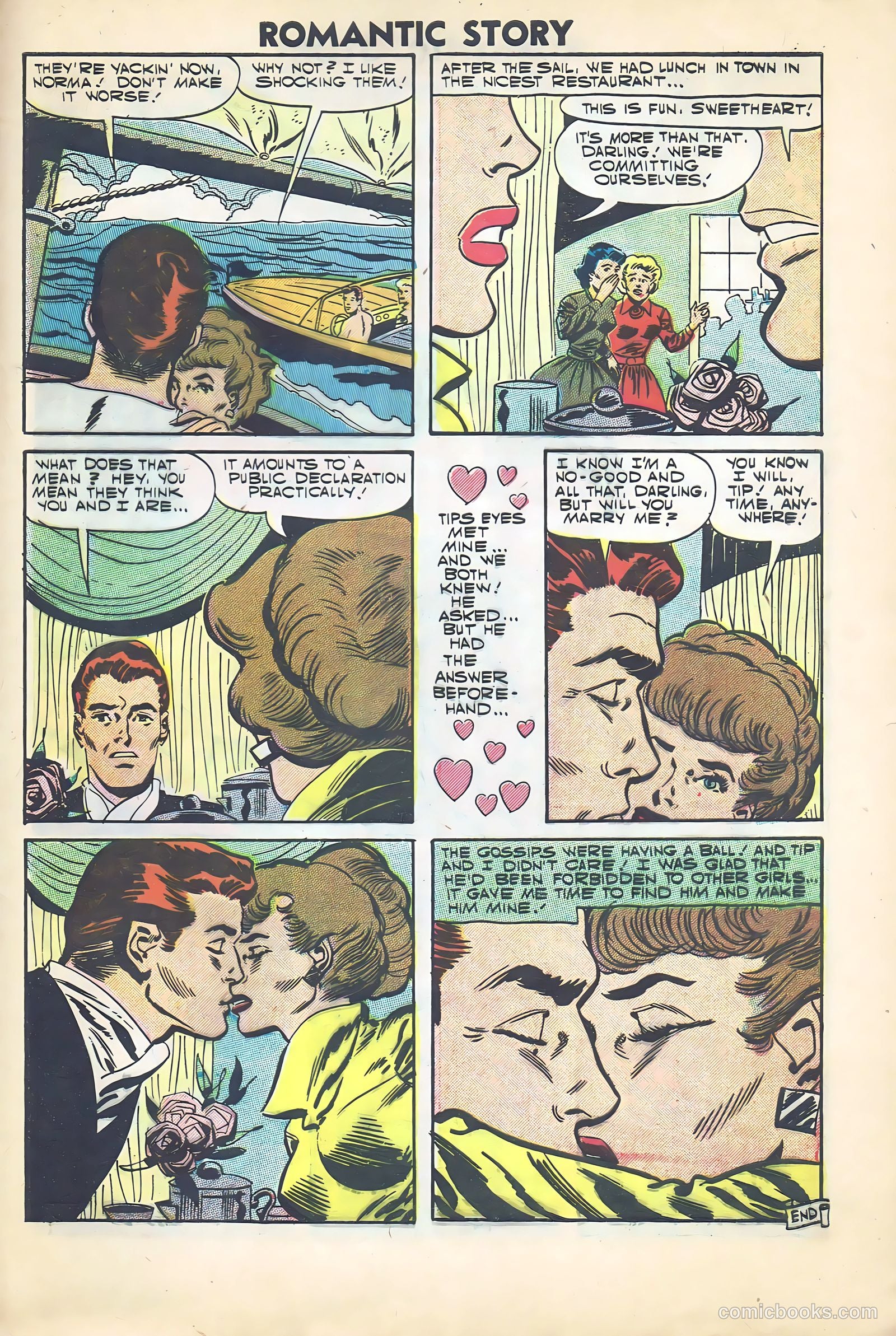 Romantic Story #37 (1957) — page 29 of 36