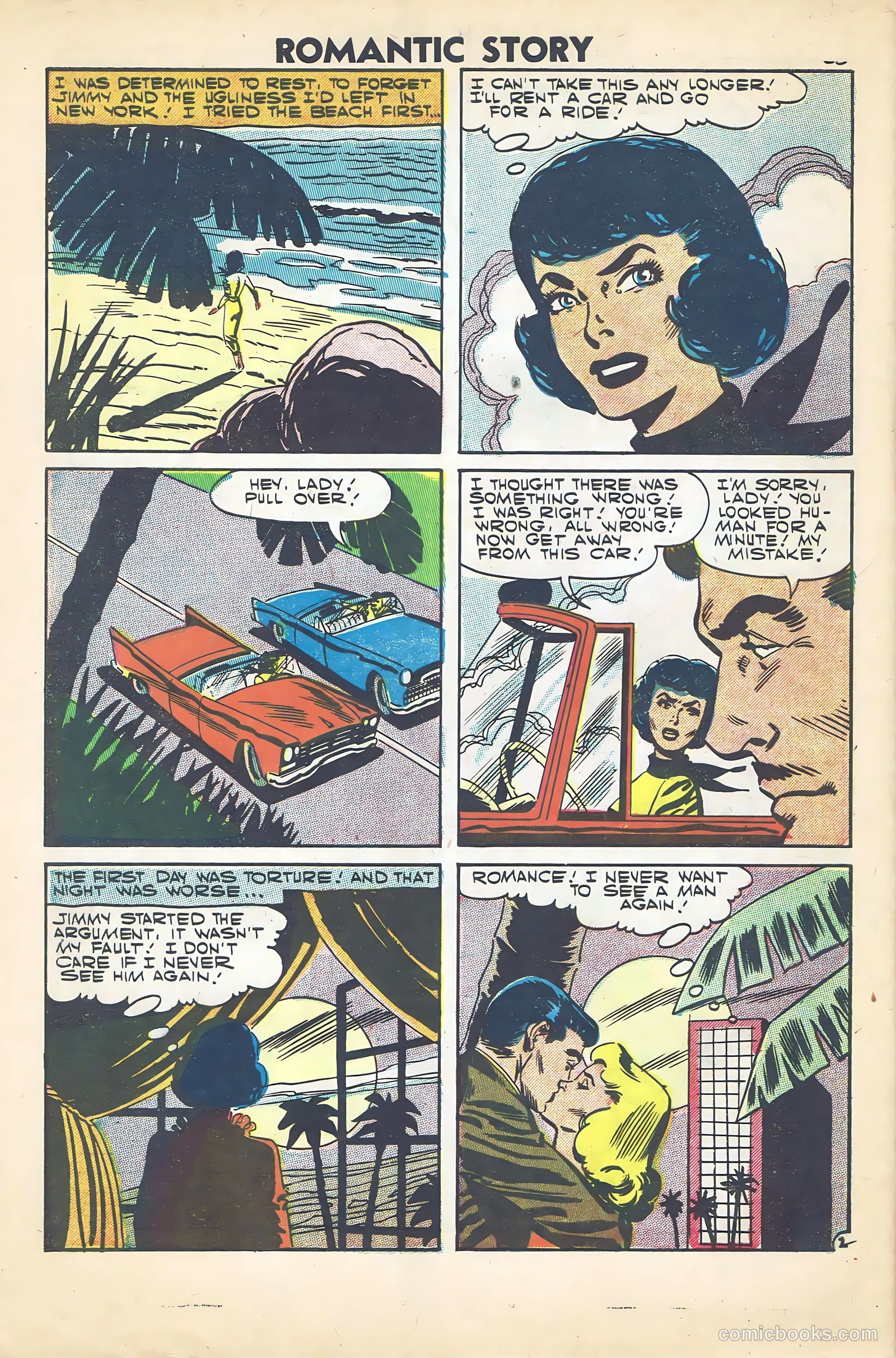 Romantic Story #37 (1957) — page 32 of 36