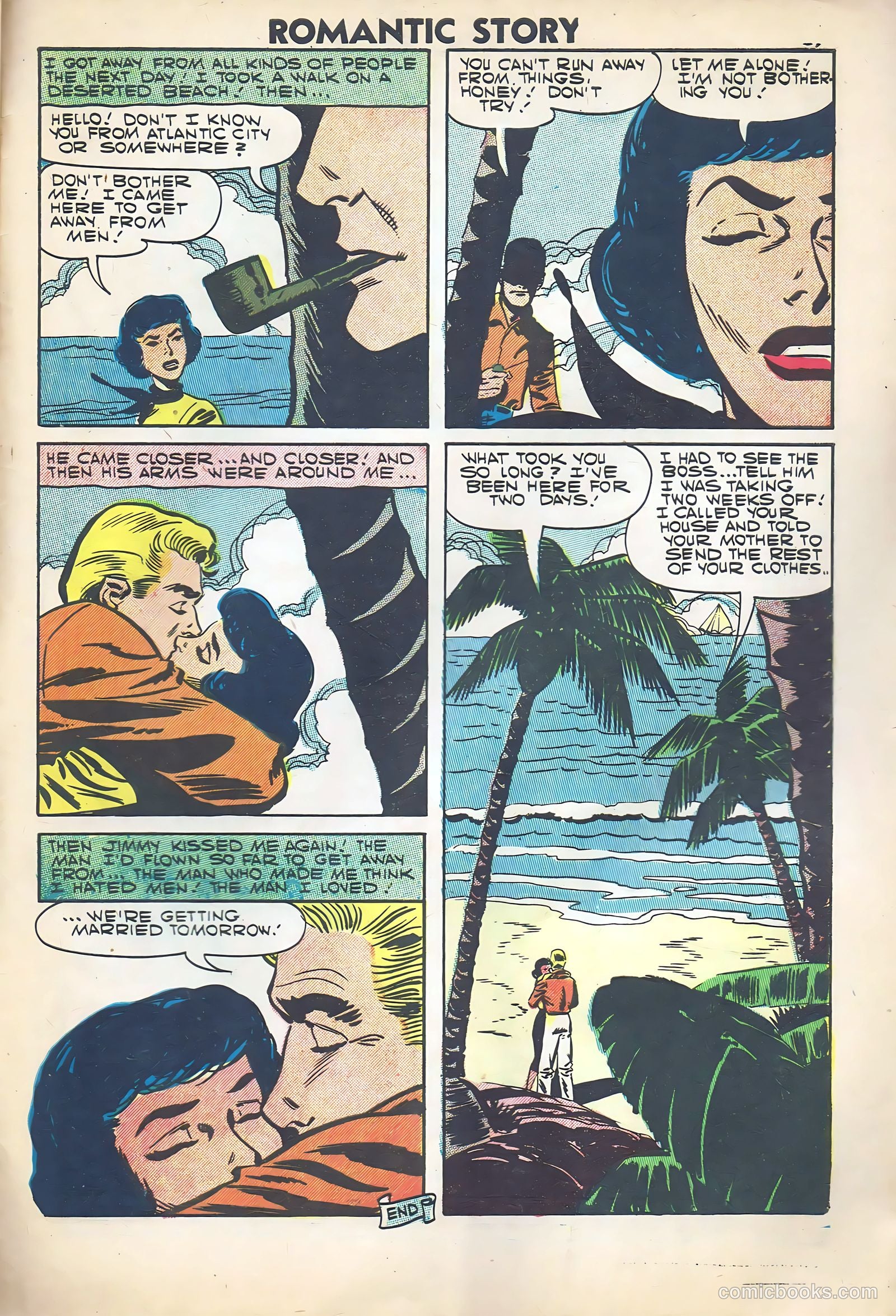 Romantic Story #37 (1957) — page 33 of 36