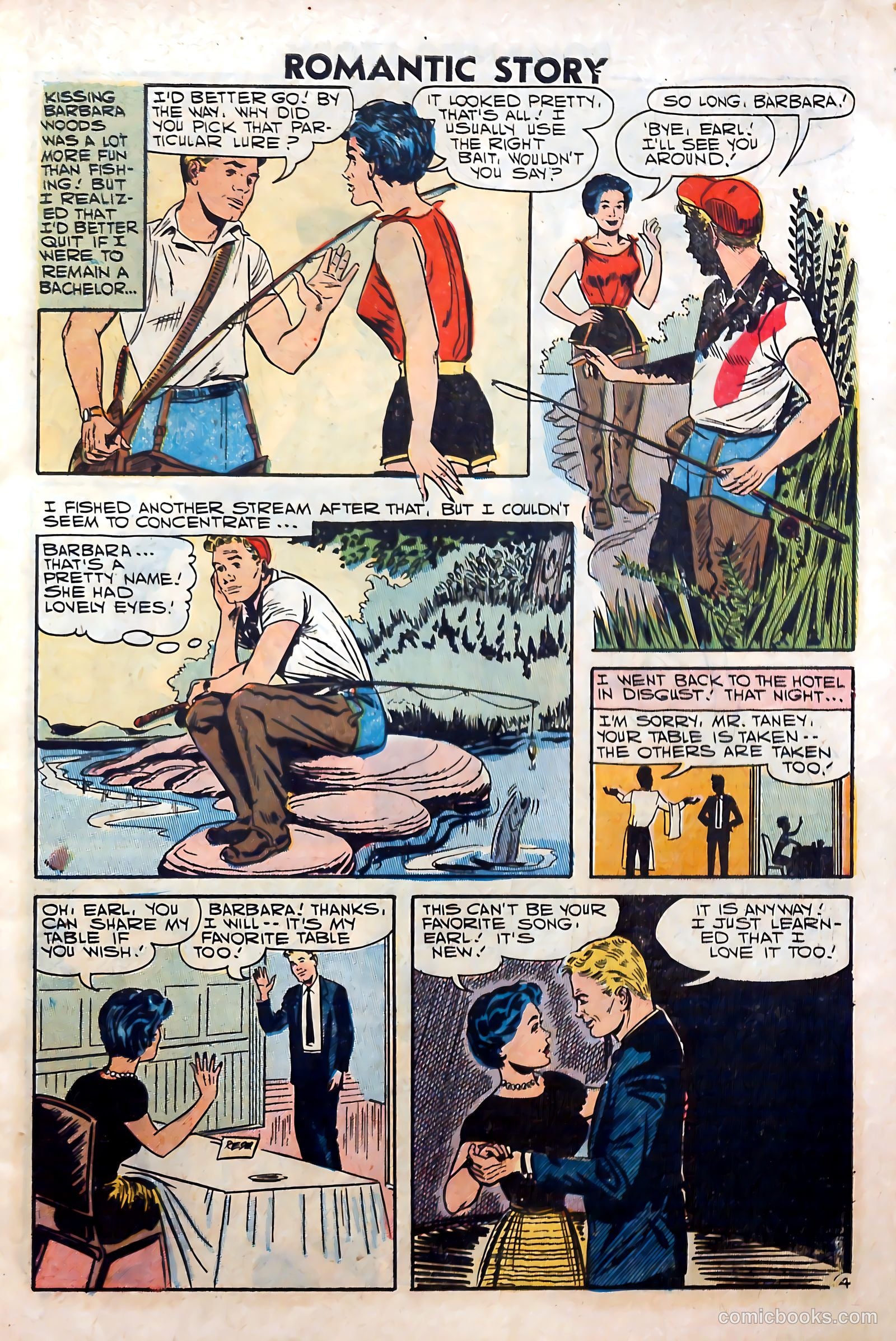 Romantic Story #38 (1958) — page 7 of 36