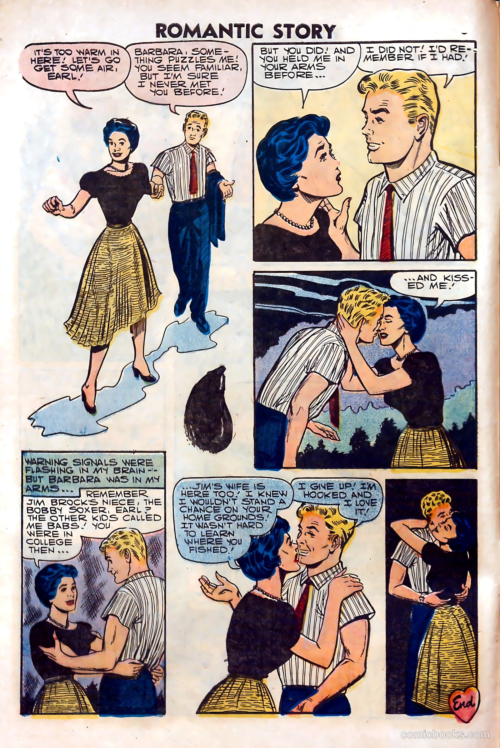 Romantic Story #38 (1958) — page 8 of 36