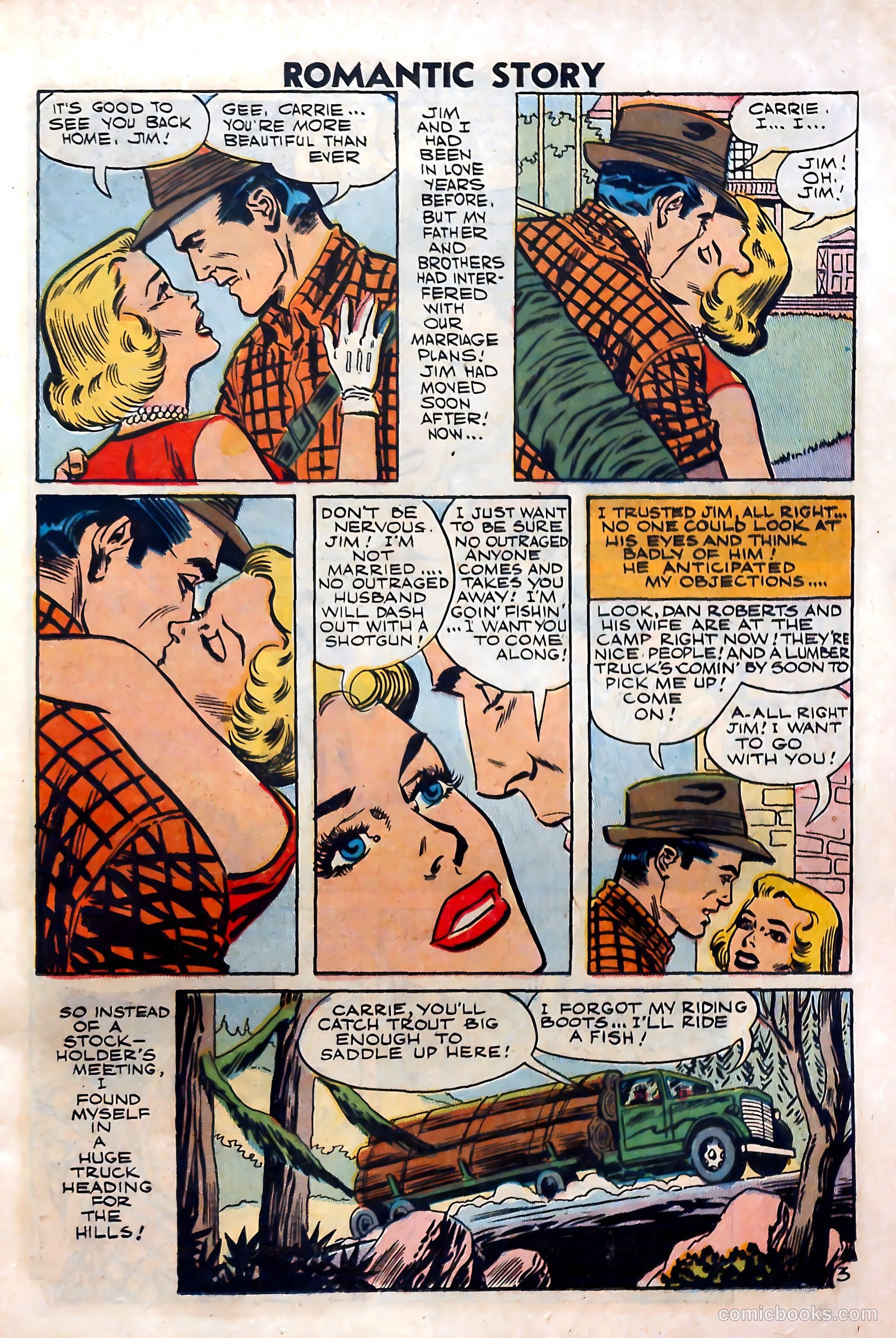 Romantic Story #38 (1958) — page 11 of 36
