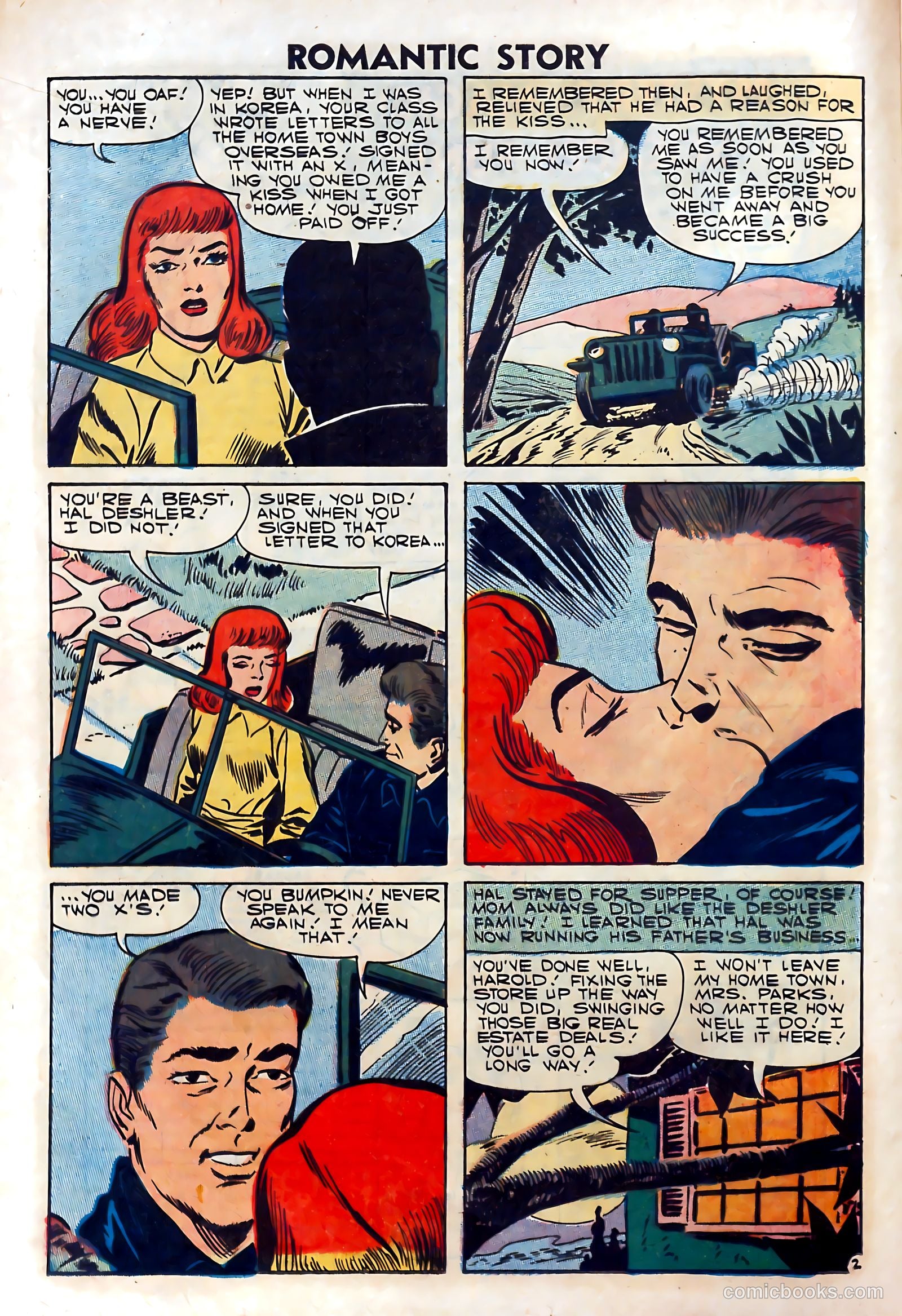 Romantic Story #38 (1958) — page 16 of 36