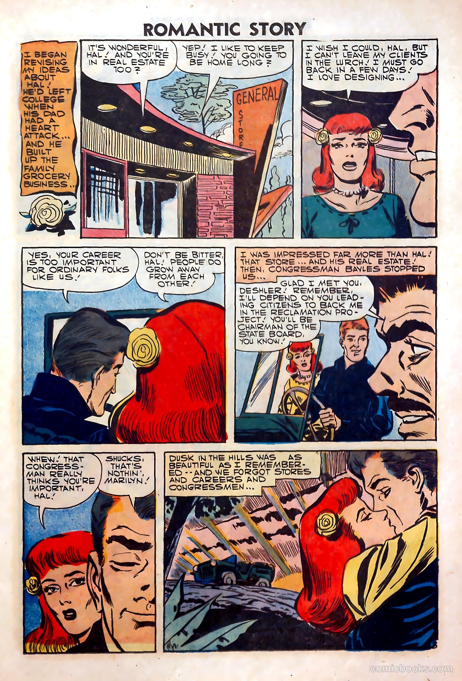 Romantic Story #38 (1958) — page 17 of 36