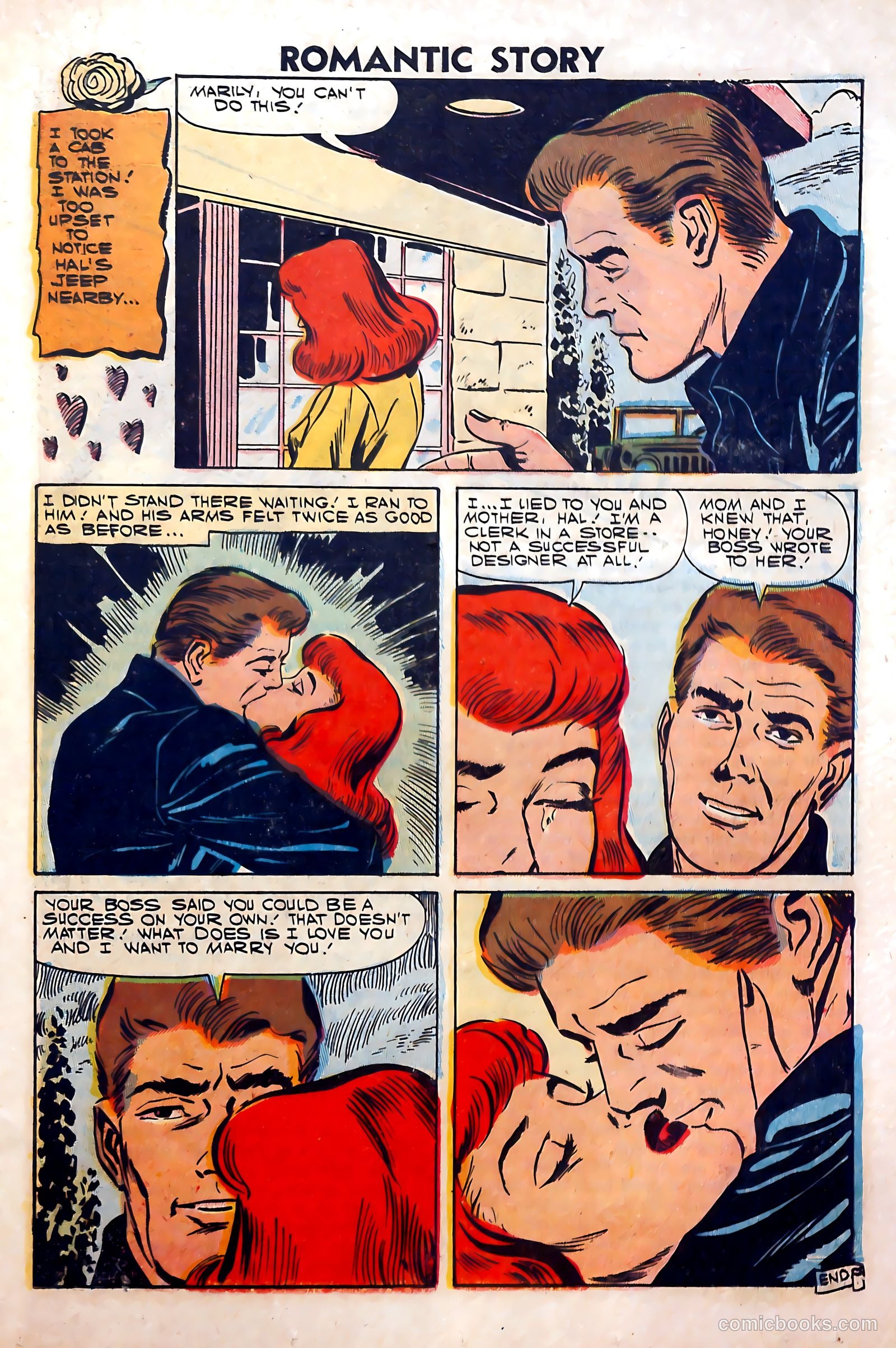 Romantic Story #38 (1958) — page 19 of 36