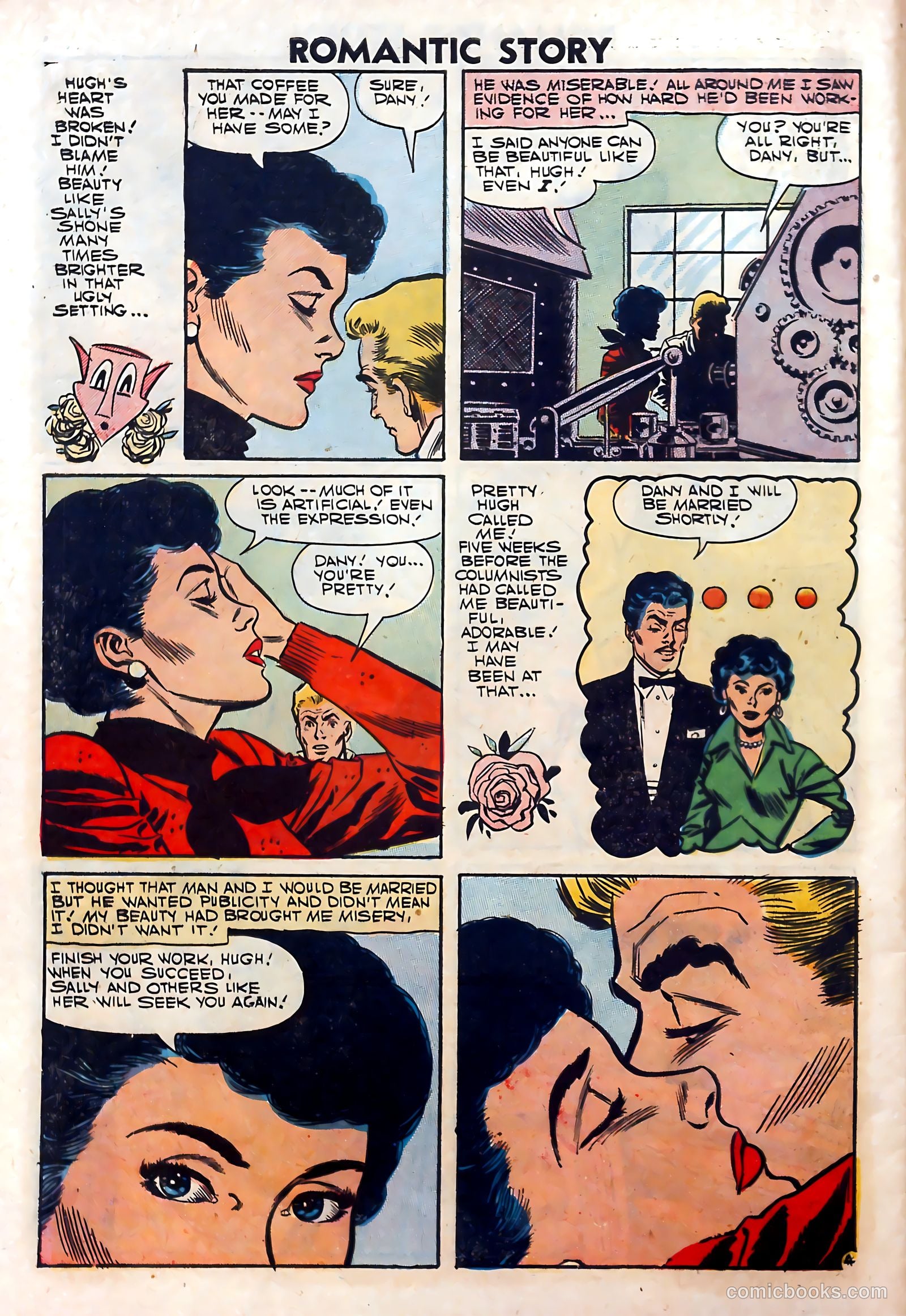 Romantic Story #38 (1958) — page 30 of 36