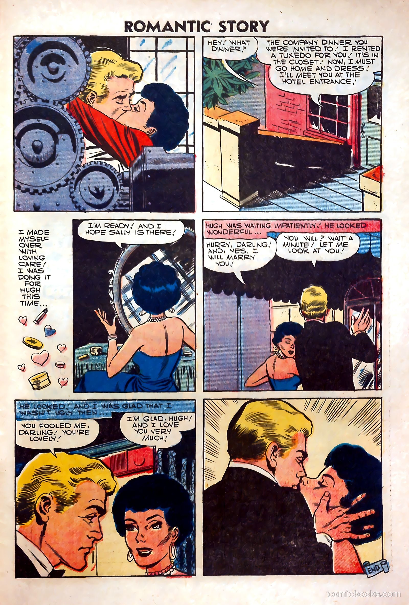 Romantic Story #38 (1958) — page 33 of 36