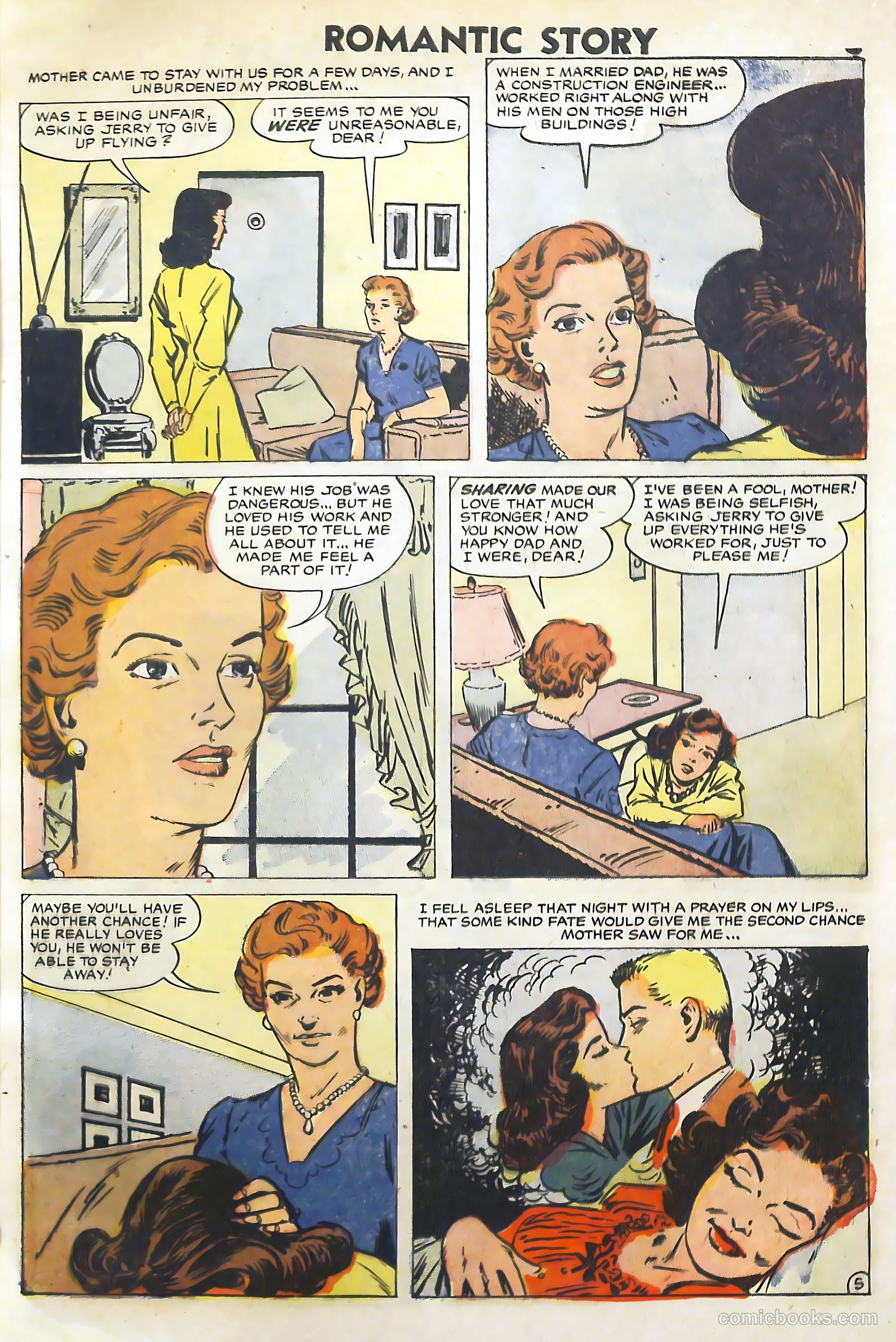 Romantic Story #39 (1958) — page 7 of 68