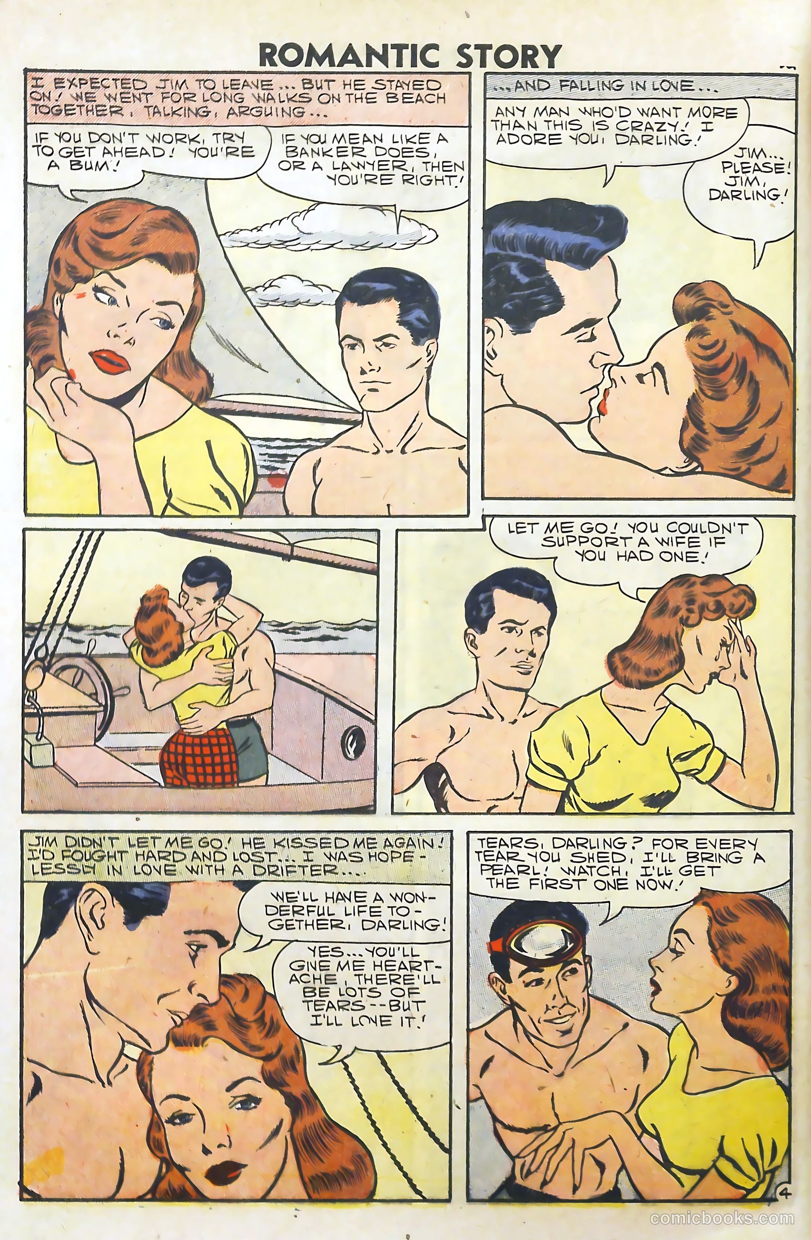 Romantic Story #39 (1958) — page 14 of 68