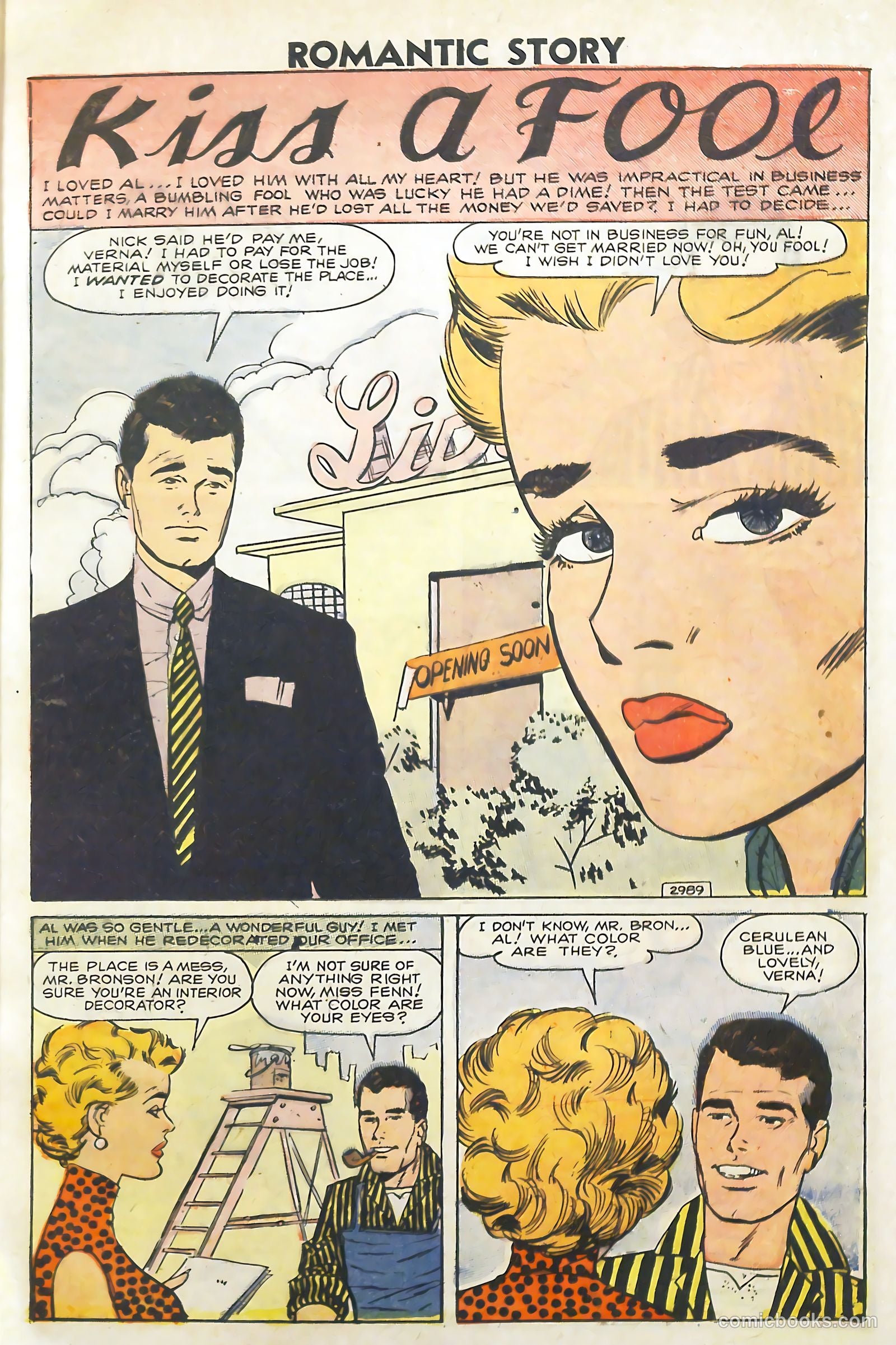 Romantic Story #39 (1958) — page 17 of 68