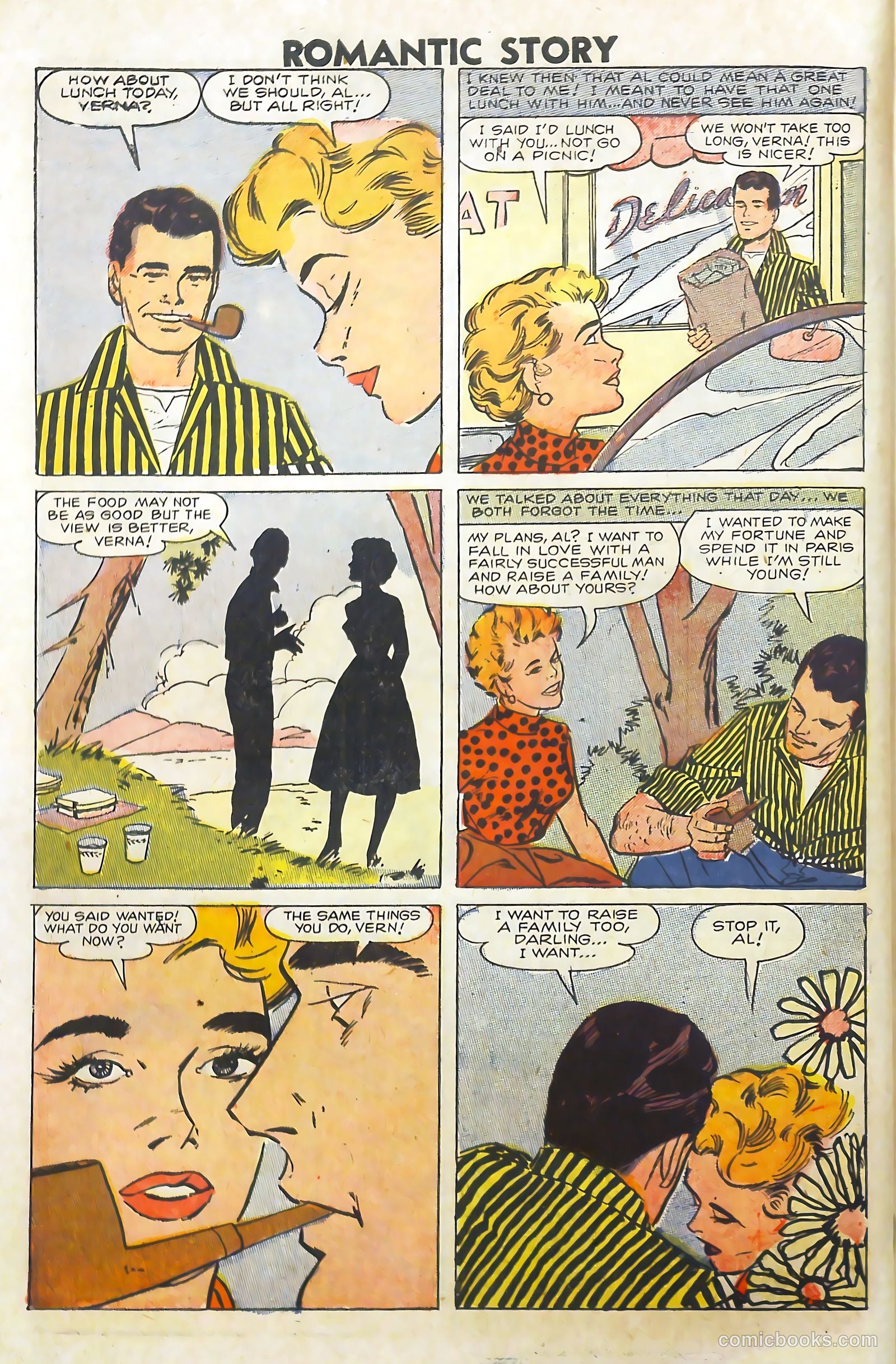 Romantic Story #39 (1958) — page 18 of 68