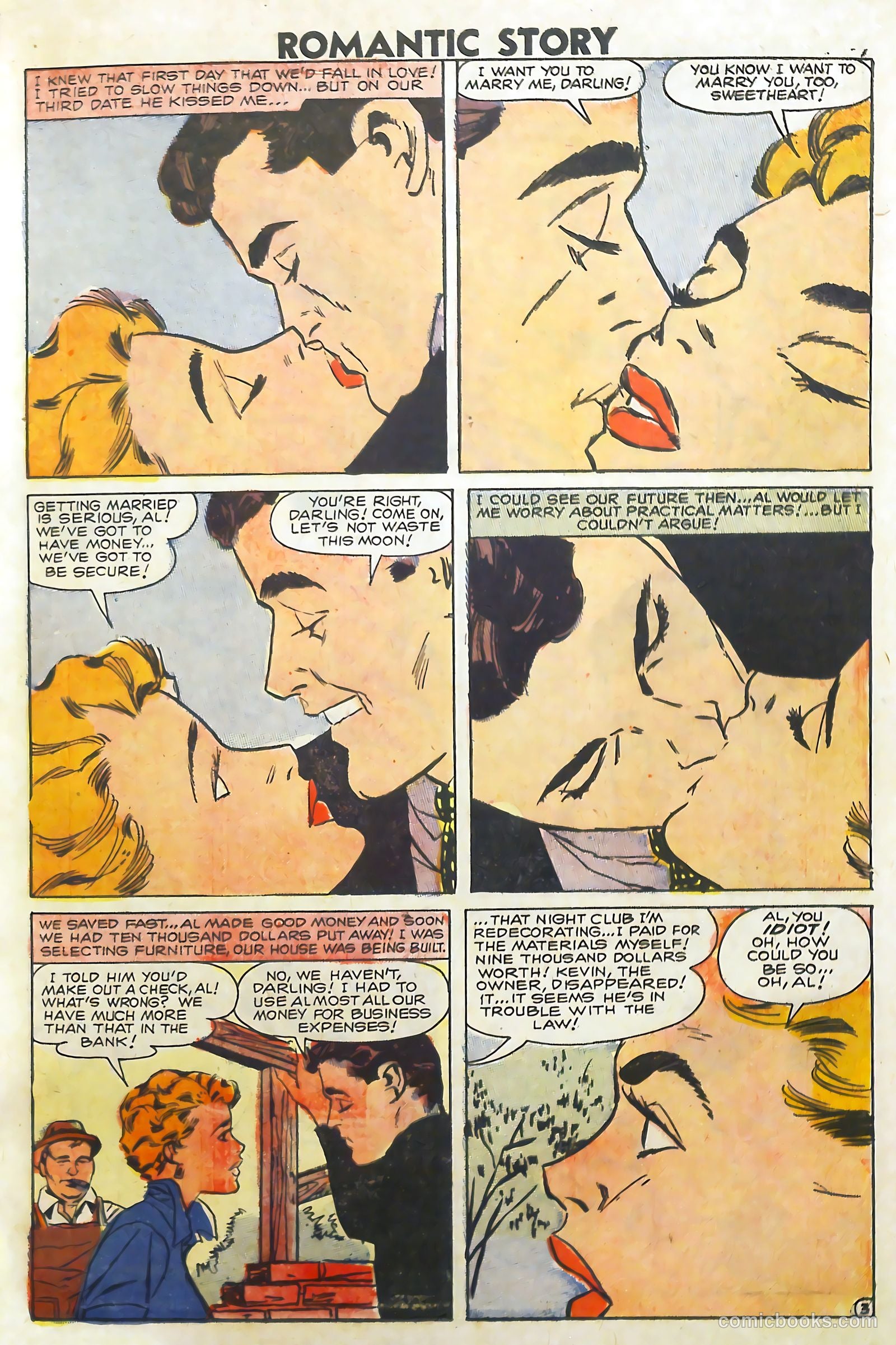 Romantic Story #39 (1958) — page 19 of 68