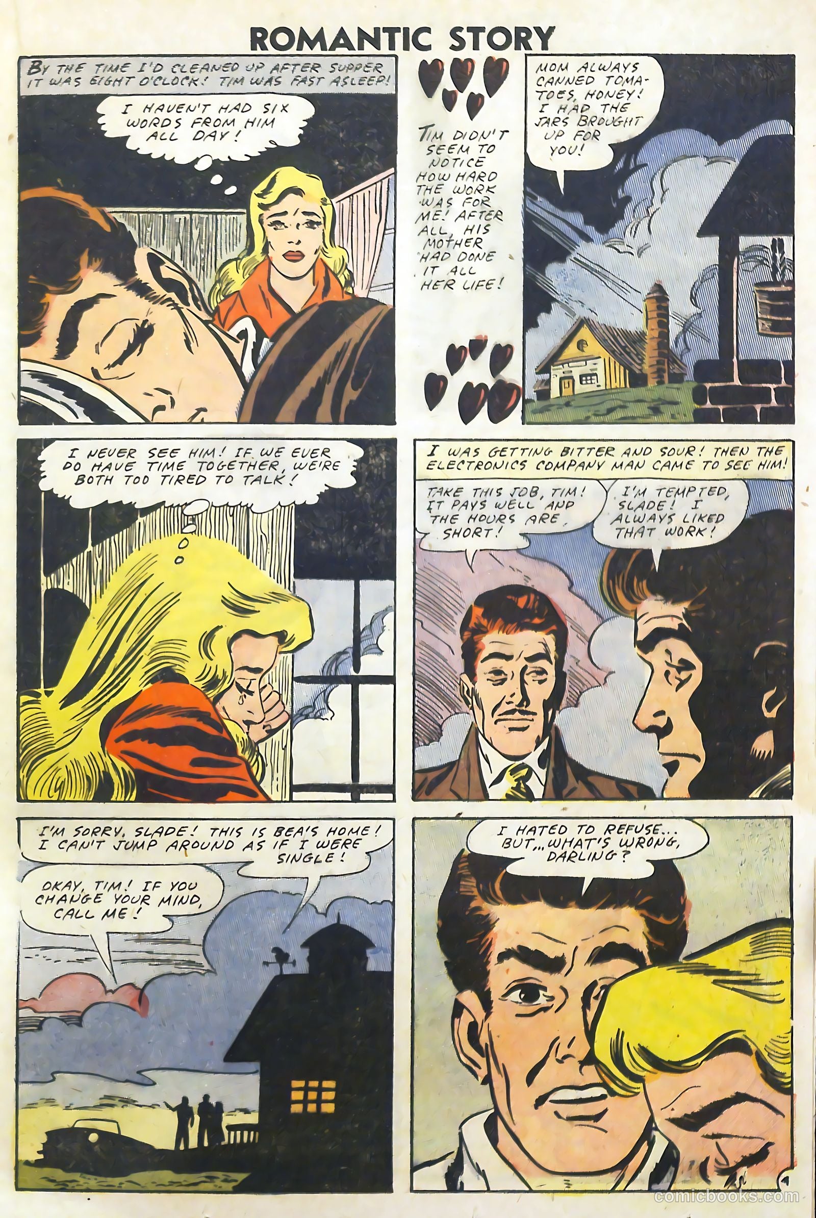 Romantic Story #39 (1958) — page 25 of 68