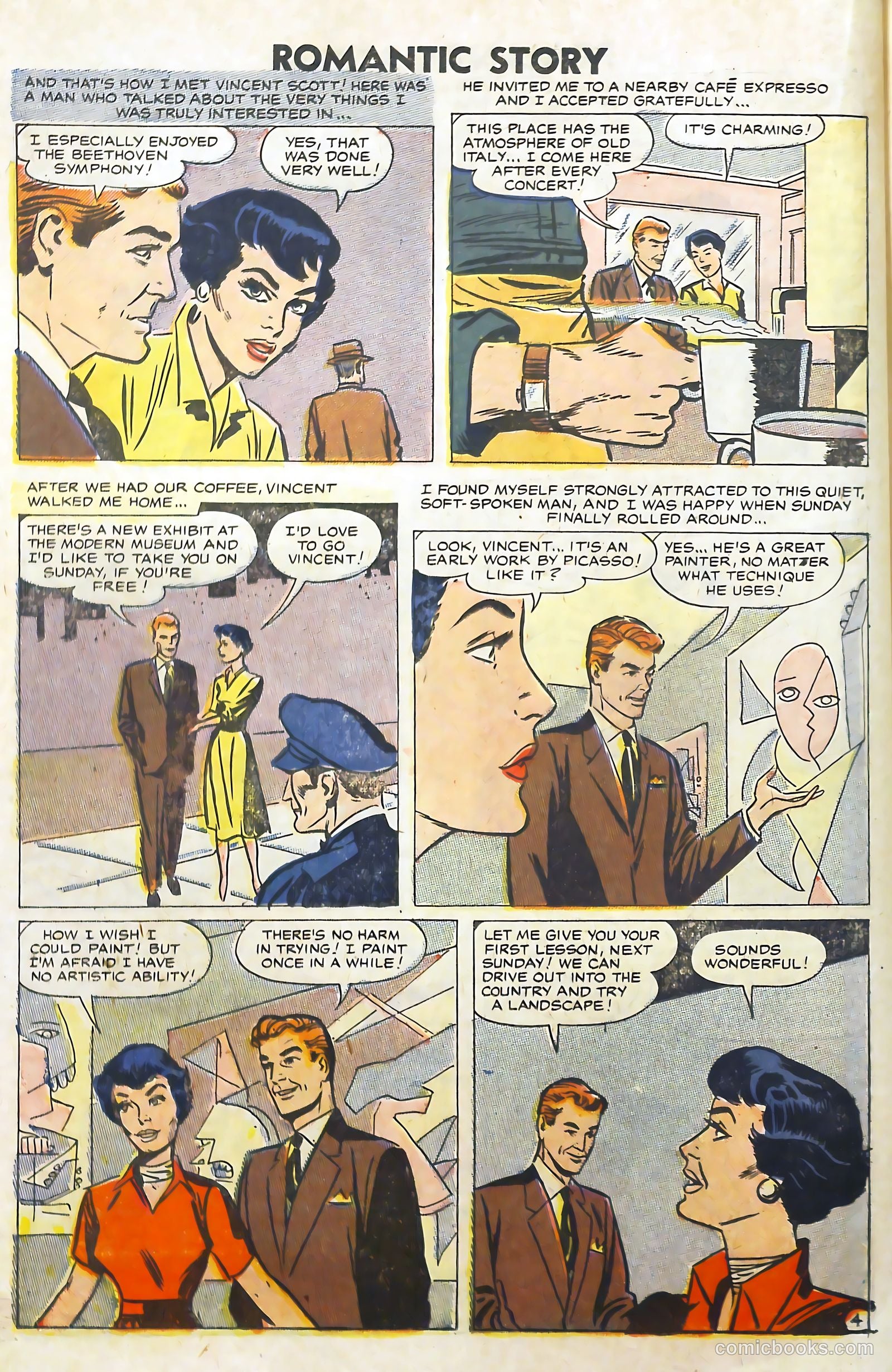 Romantic Story #39 (1958) — page 32 of 68