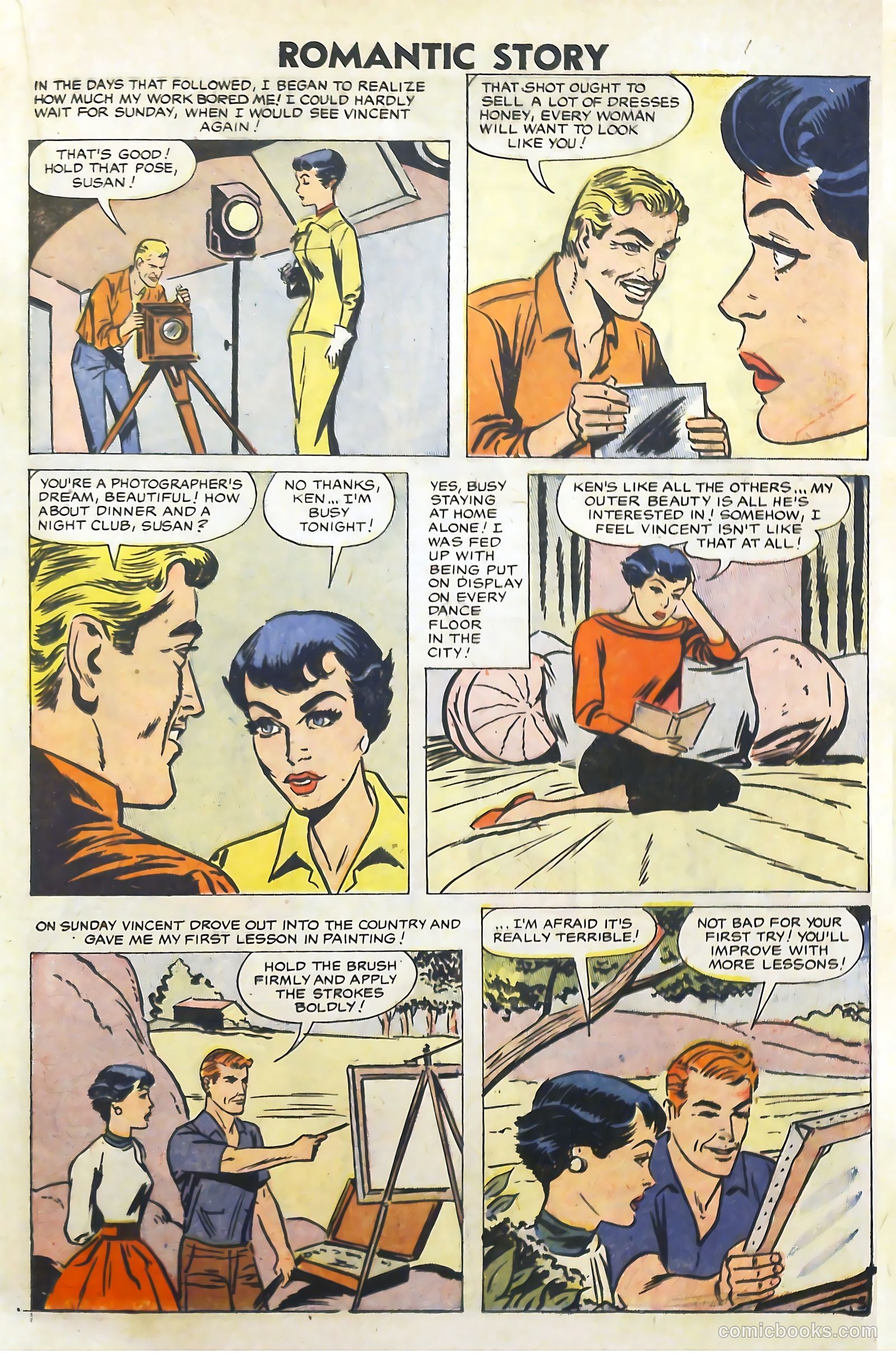 Romantic Story #39 (1958) — page 33 of 68