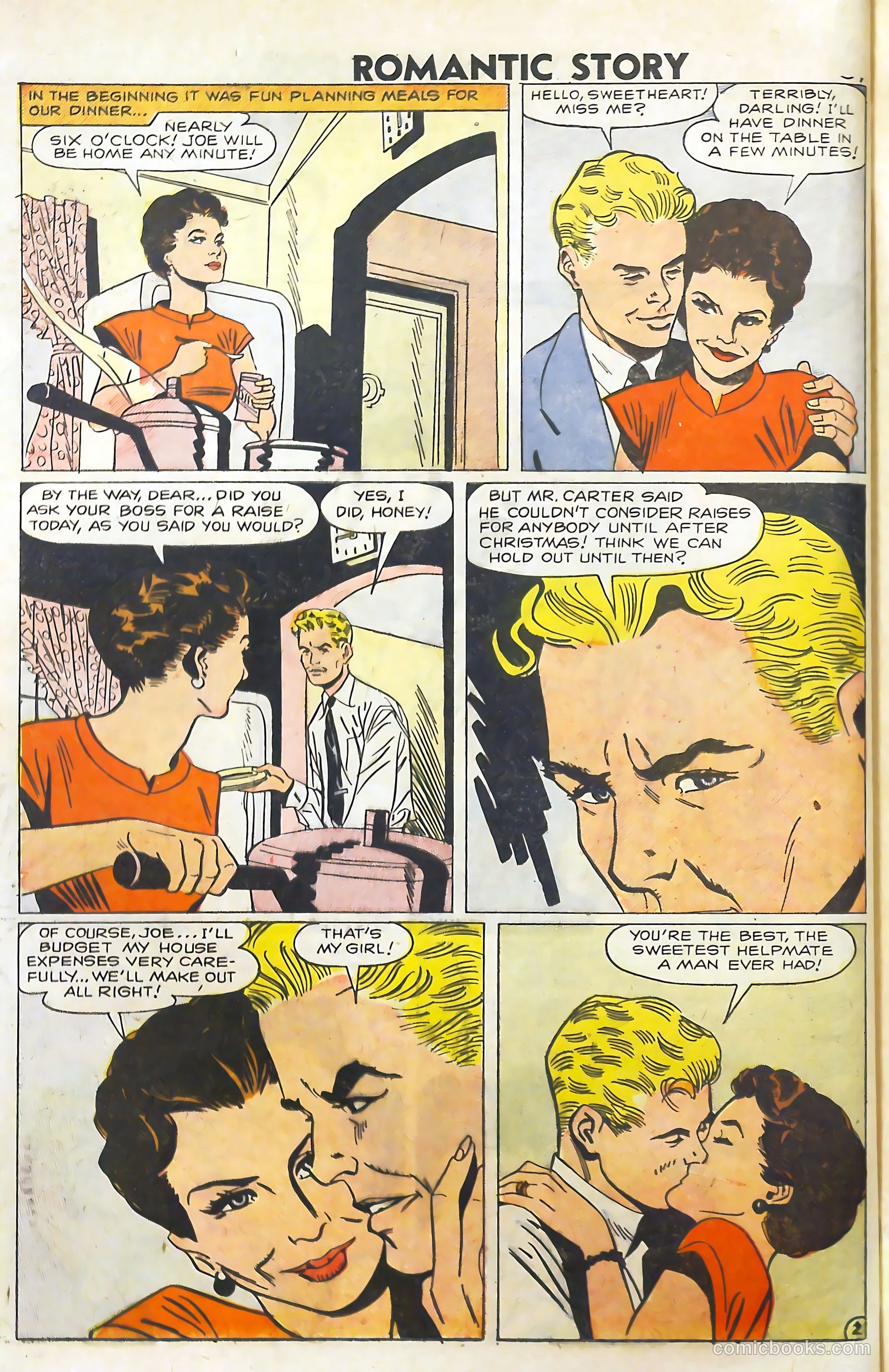 Romantic Story #39 (1958) — page 36 of 68