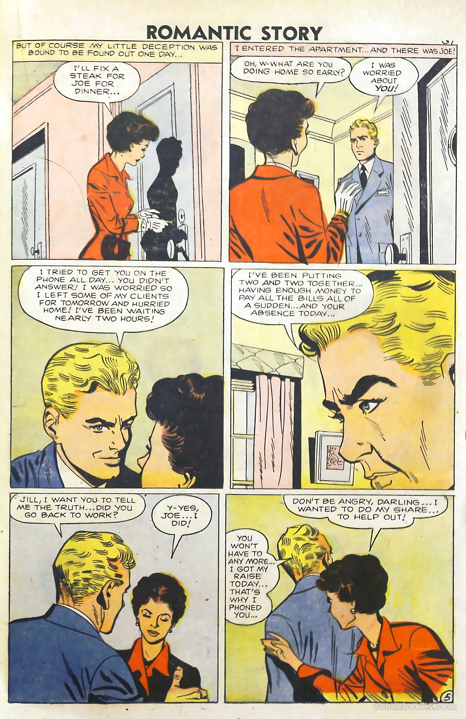 Romantic Story #39 (1958) — page 39 of 68
