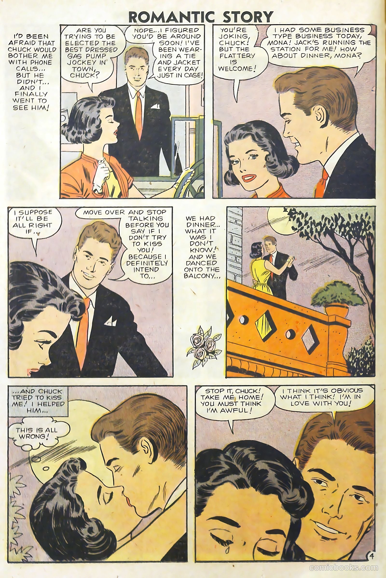Romantic Story #39 (1958) — page 46 of 68