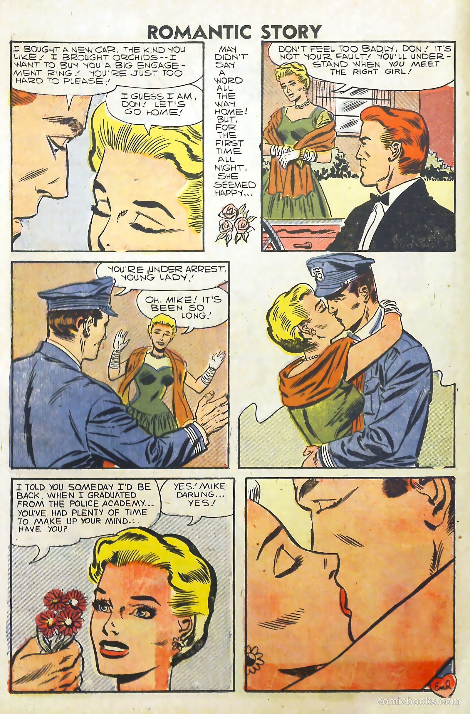 Romantic Story #39 (1958) — page 50 of 68