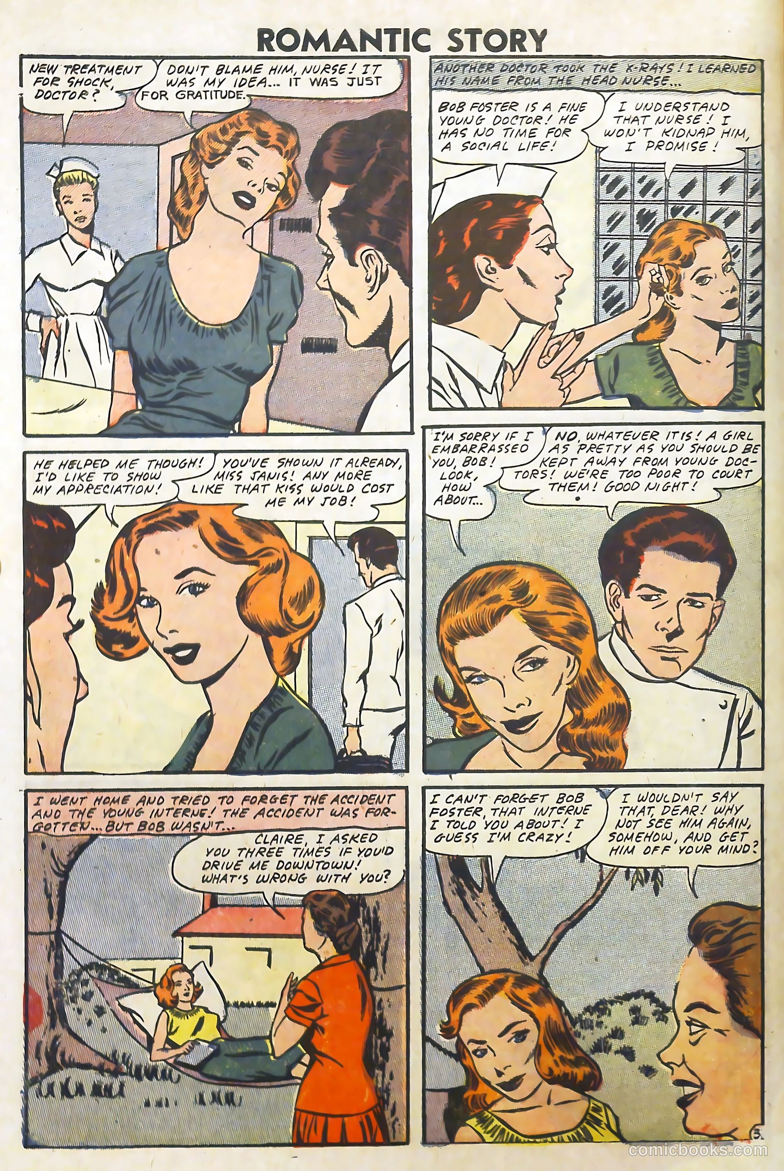 Romantic Story #39 (1958) — page 56 of 68