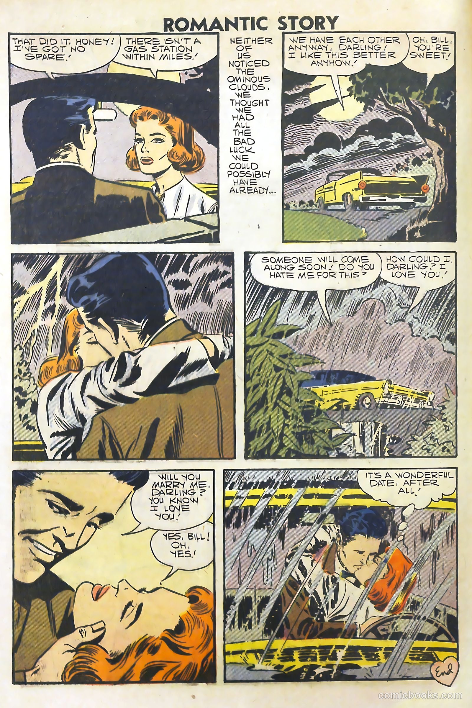 Romantic Story #39 (1958) — page 60 of 68