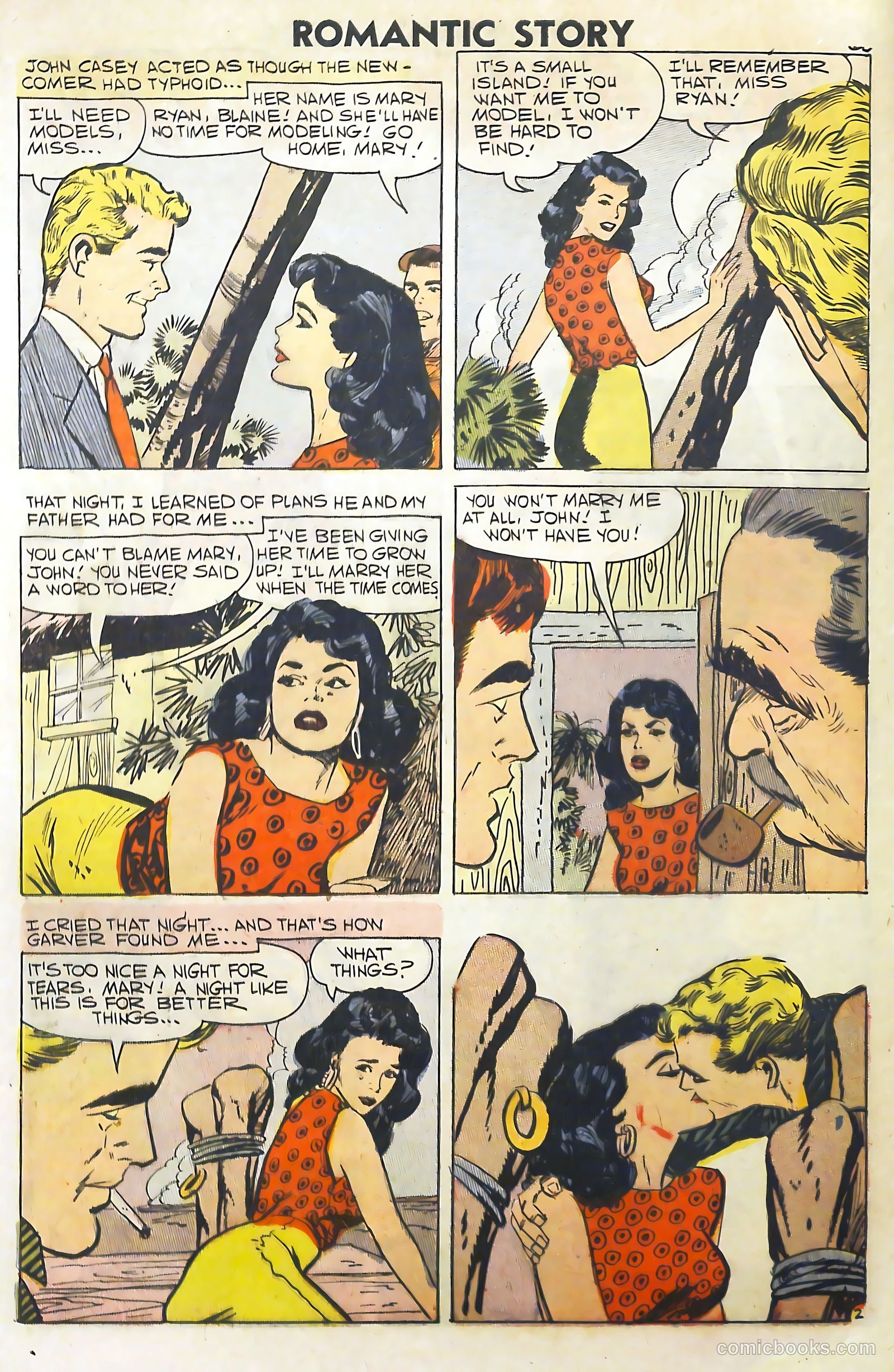 Romantic Story #39 (1958) — page 62 of 68