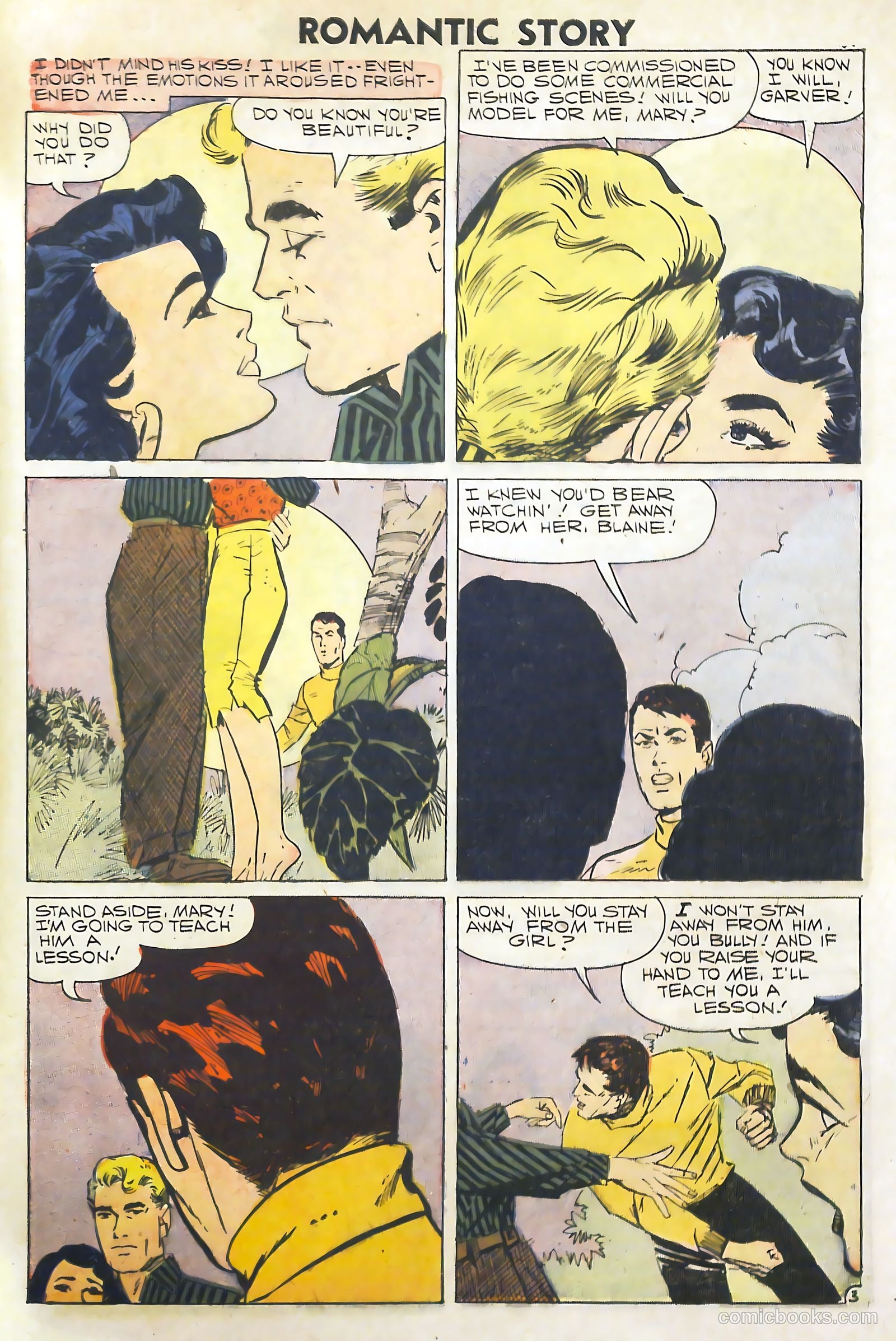 Romantic Story #39 (1958) — page 63 of 68