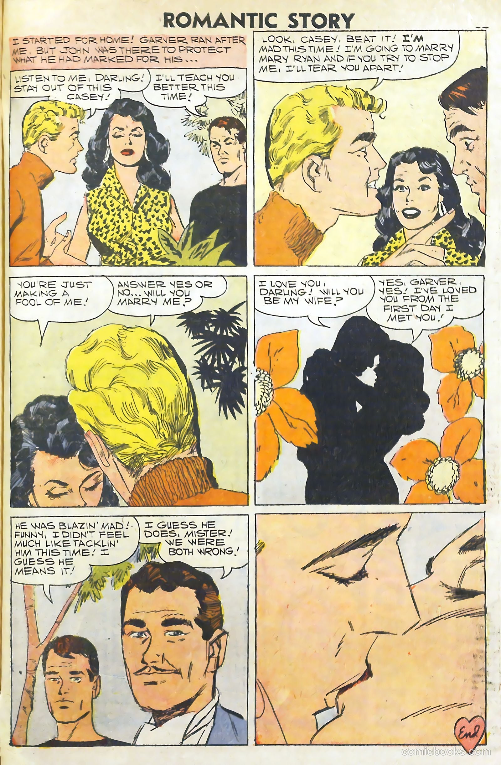 Romantic Story #39 (1958) — page 65 of 68