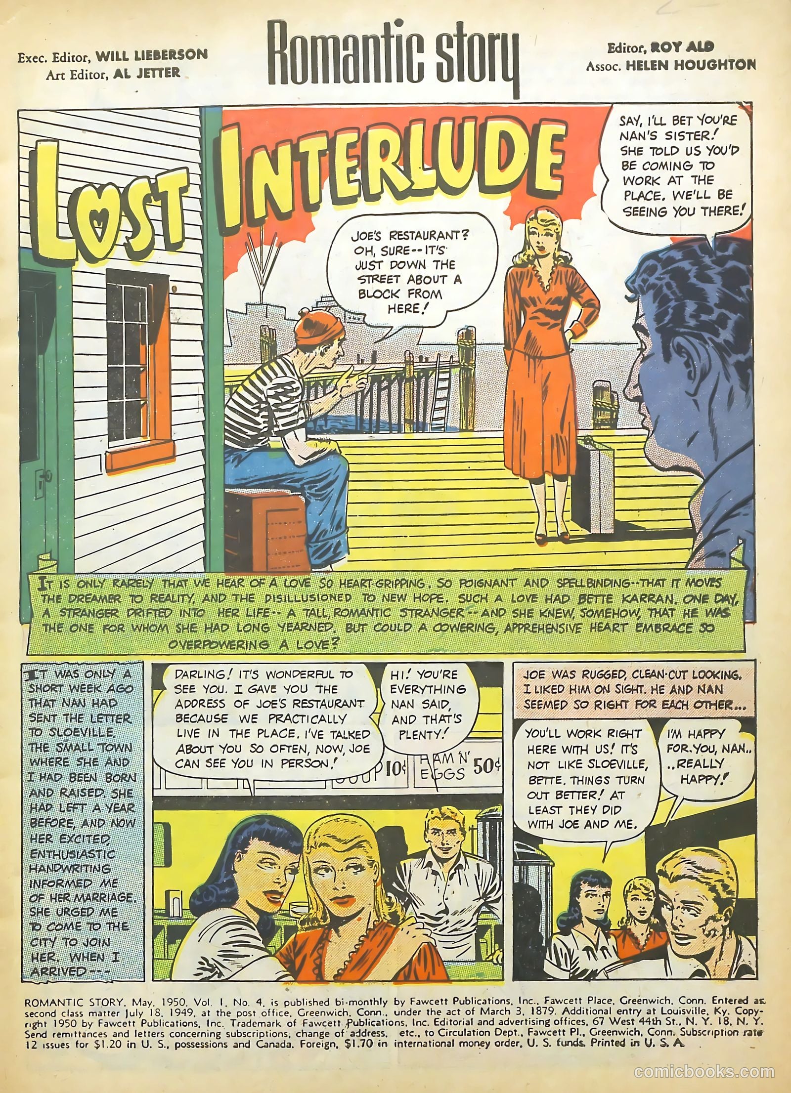 Romantic Story #4 (1950) — page 3 of 52