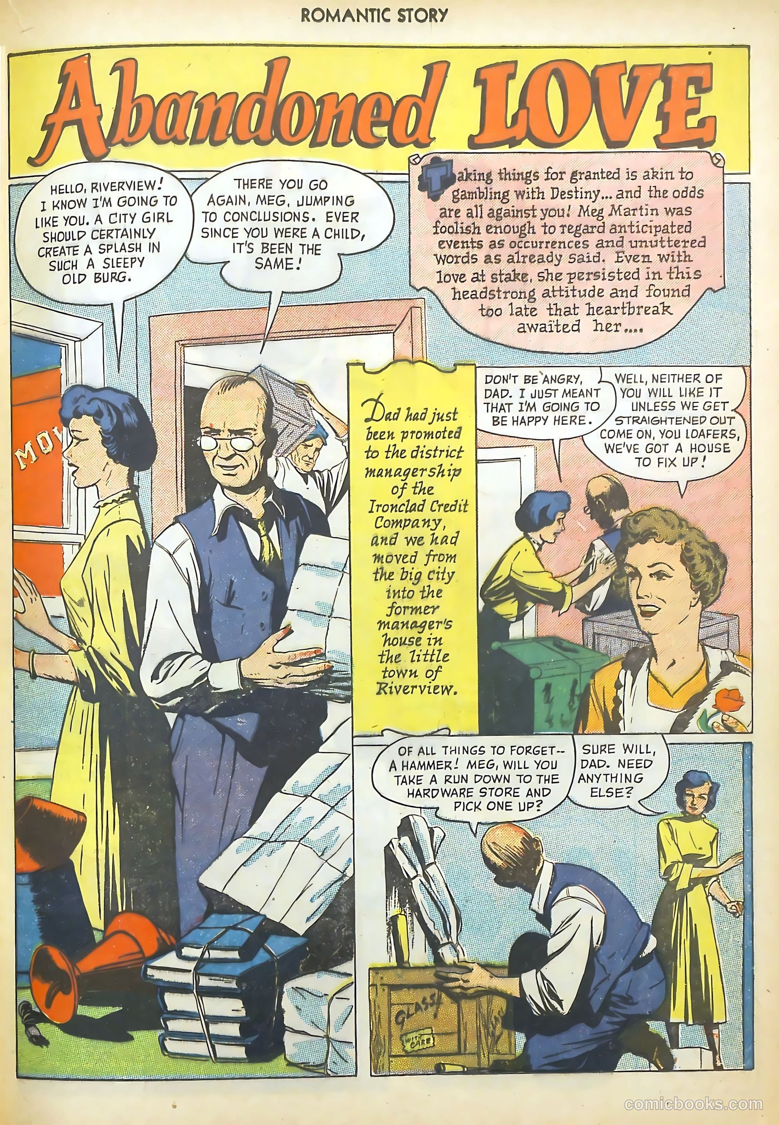 Romantic Story #4 (1950) — page 17 of 52