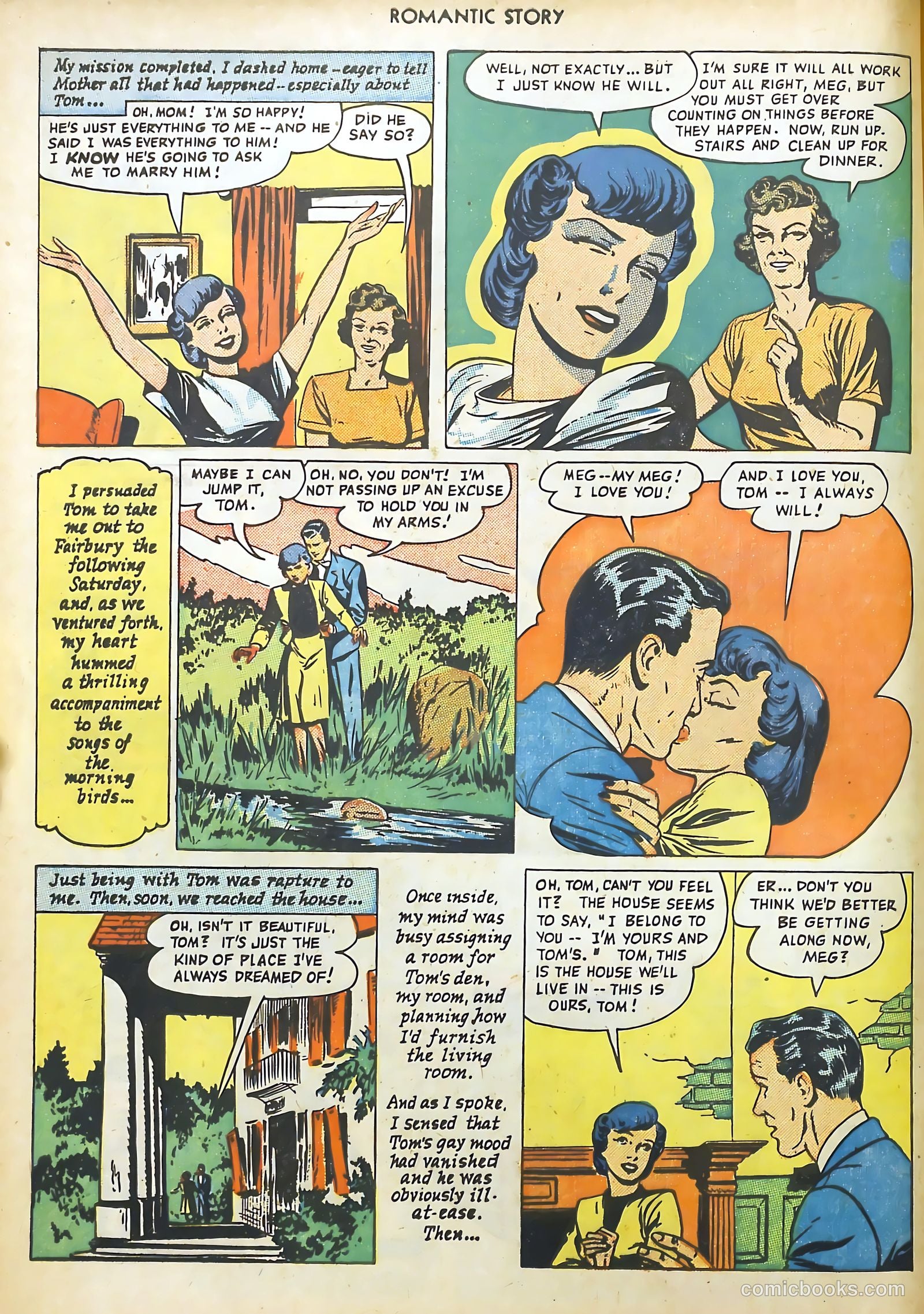 Romantic Story #4 (1950) — page 20 of 52