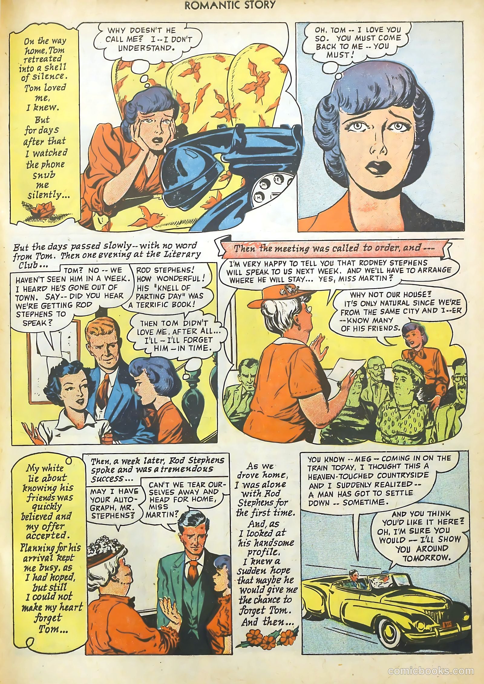 Romantic Story #4 (1950) — page 21 of 52