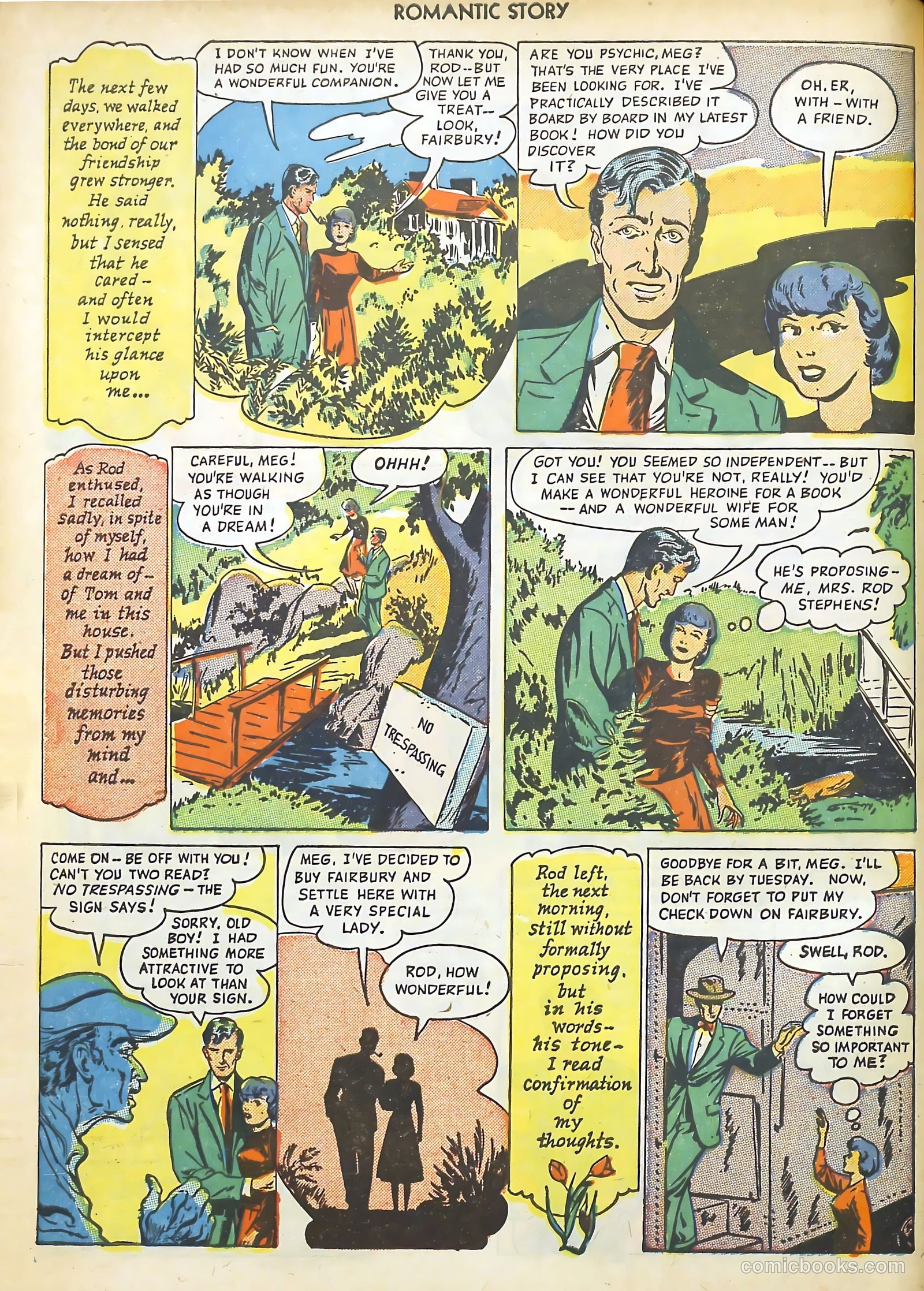 Romantic Story #4 (1950) — page 22 of 52