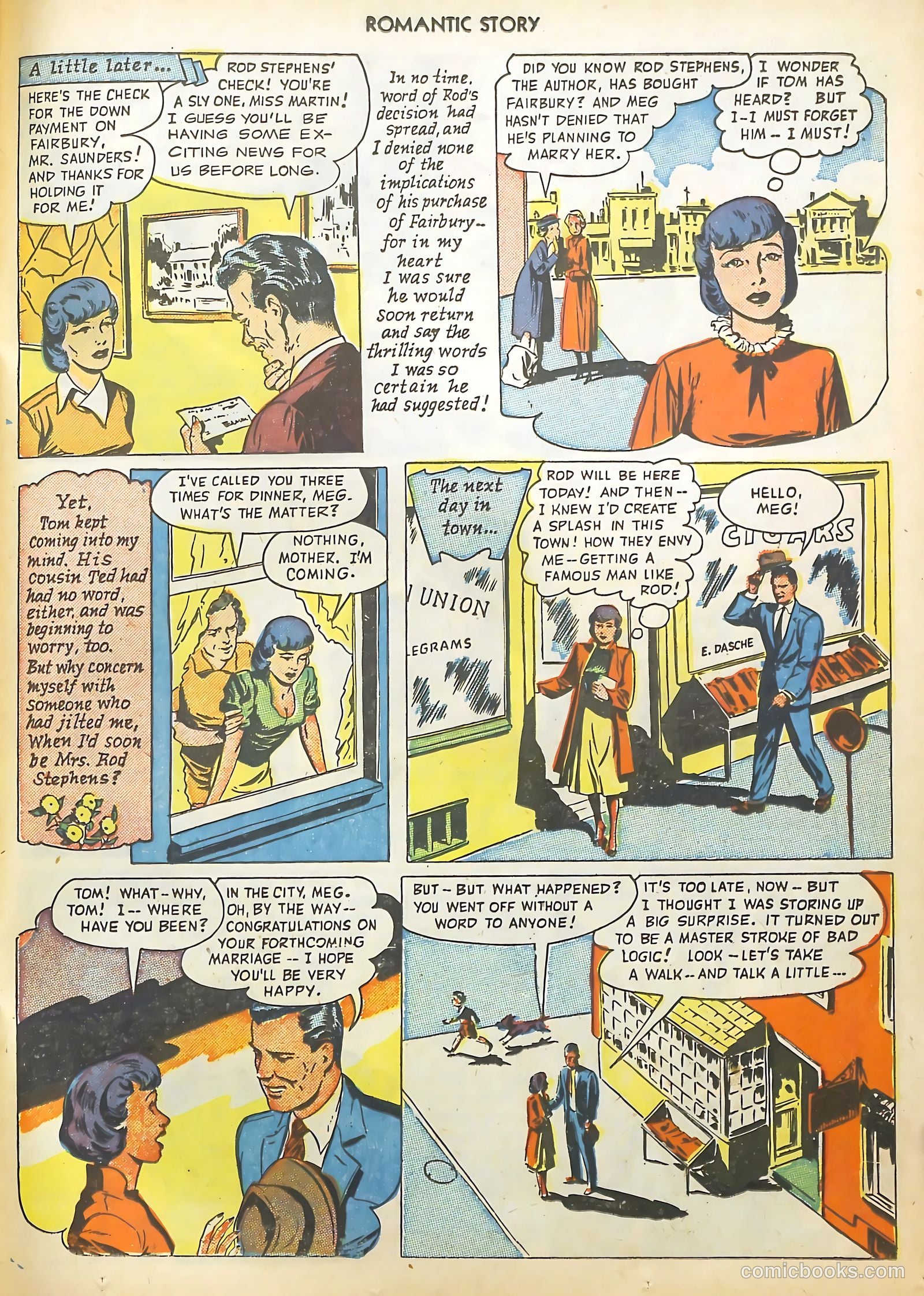 Romantic Story #4 (1950) — page 23 of 52