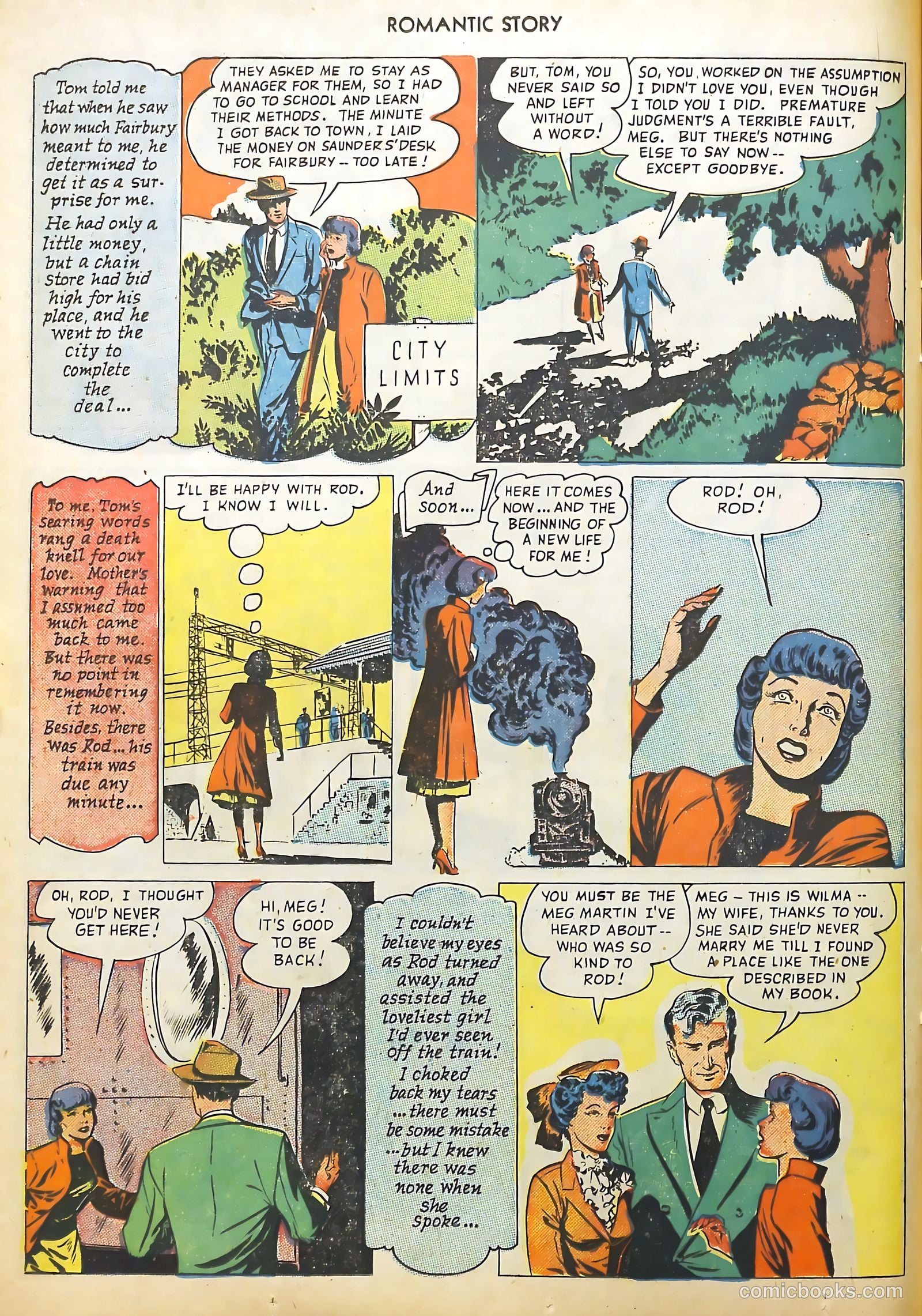 Romantic Story #4 (1950) — page 24 of 52