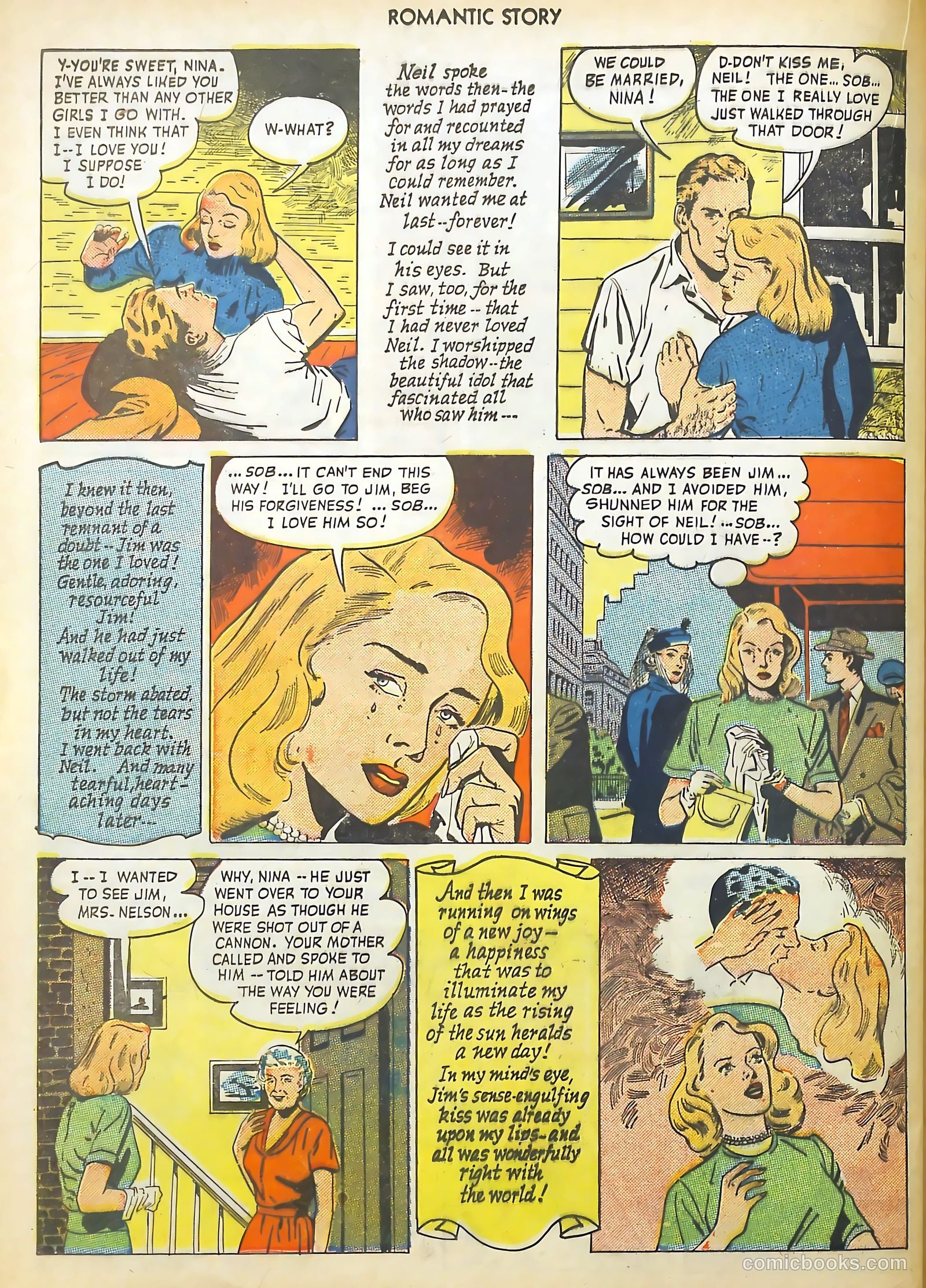 Romantic Story #4 (1950) — page 36 of 52