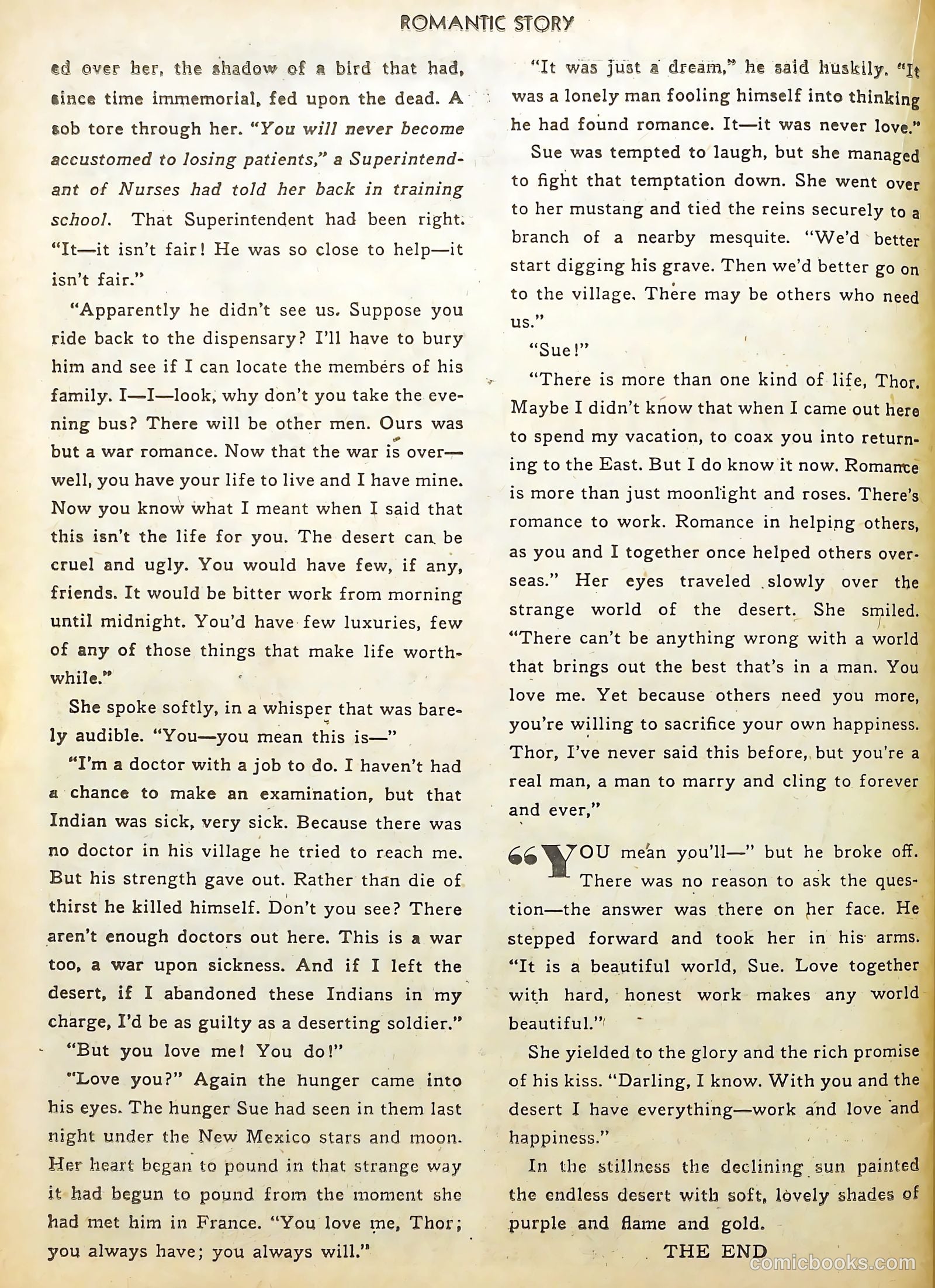 Romantic Story #4 (1950) — page 38 of 52