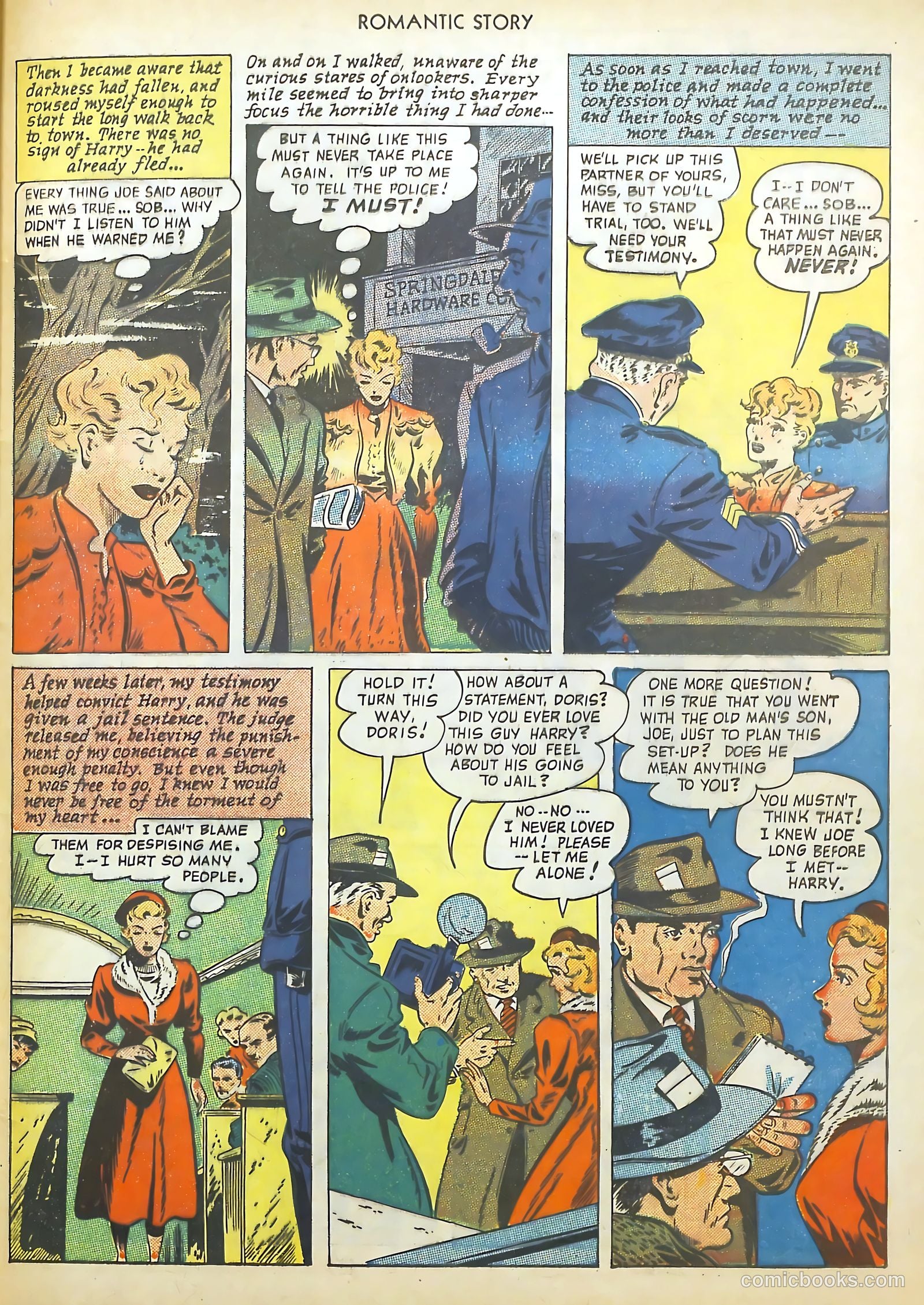 Romantic Story #4 (1950) — page 49 of 52