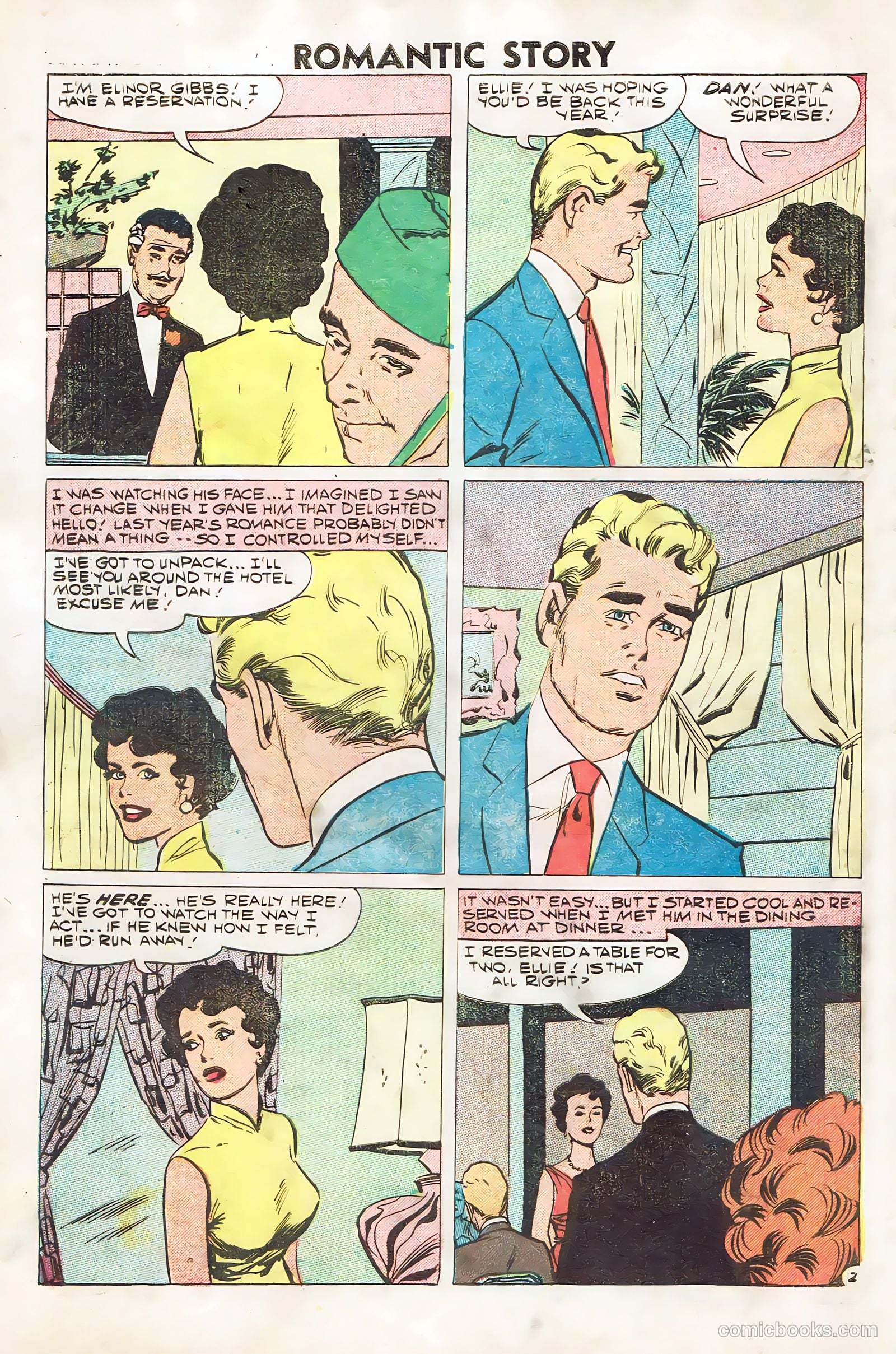 Romantic Story #41 (1958) — page 4 of 36