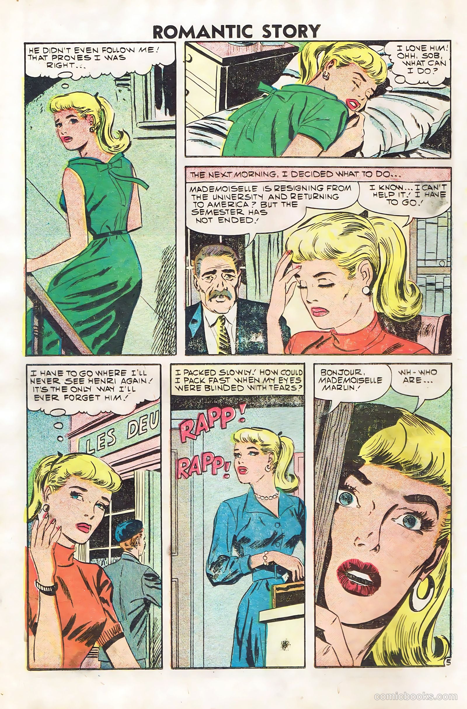 Romantic Story #41 (1958) — page 14 of 36