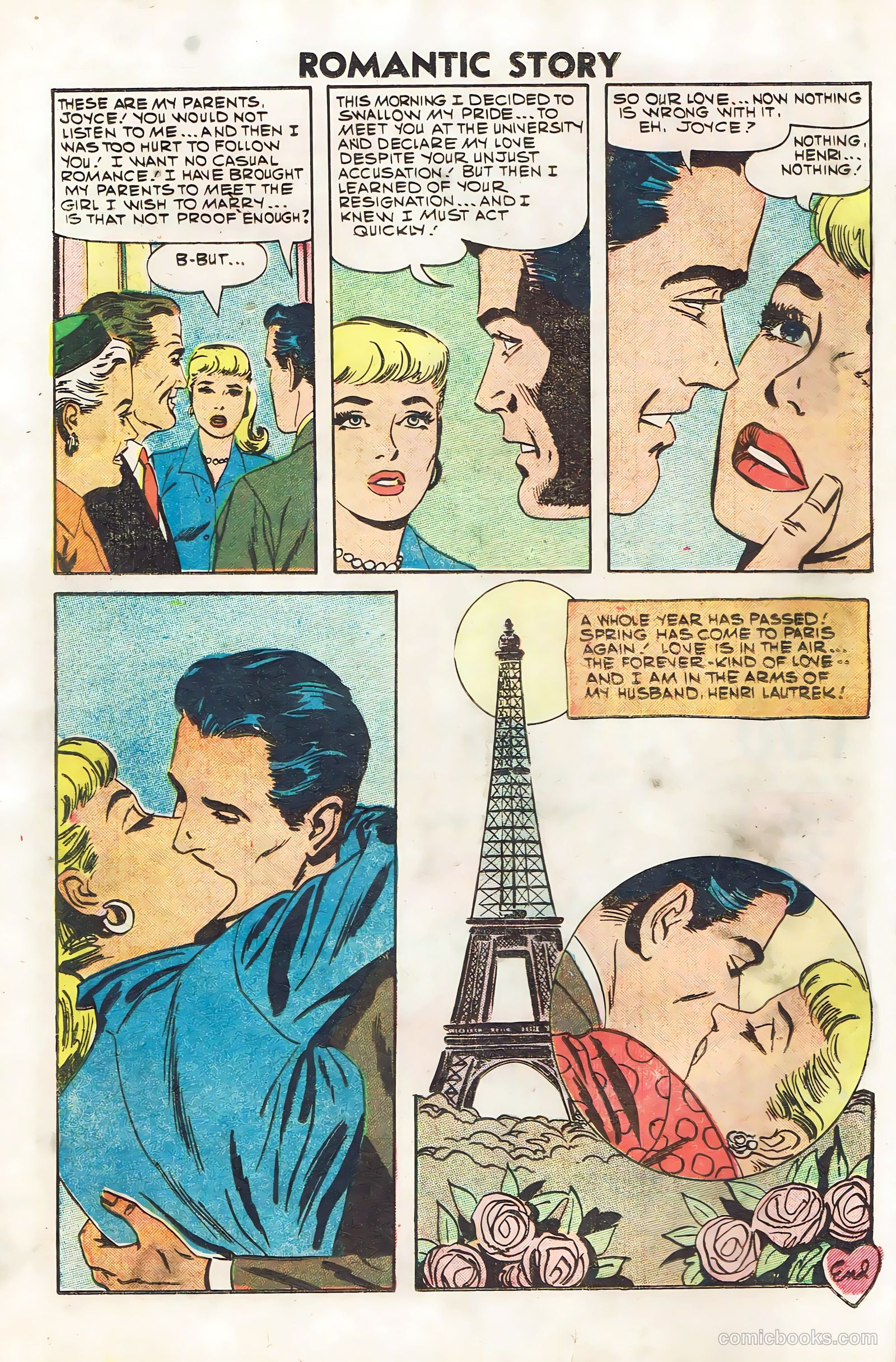 Romantic Story #41 (1958) — page 16 of 36